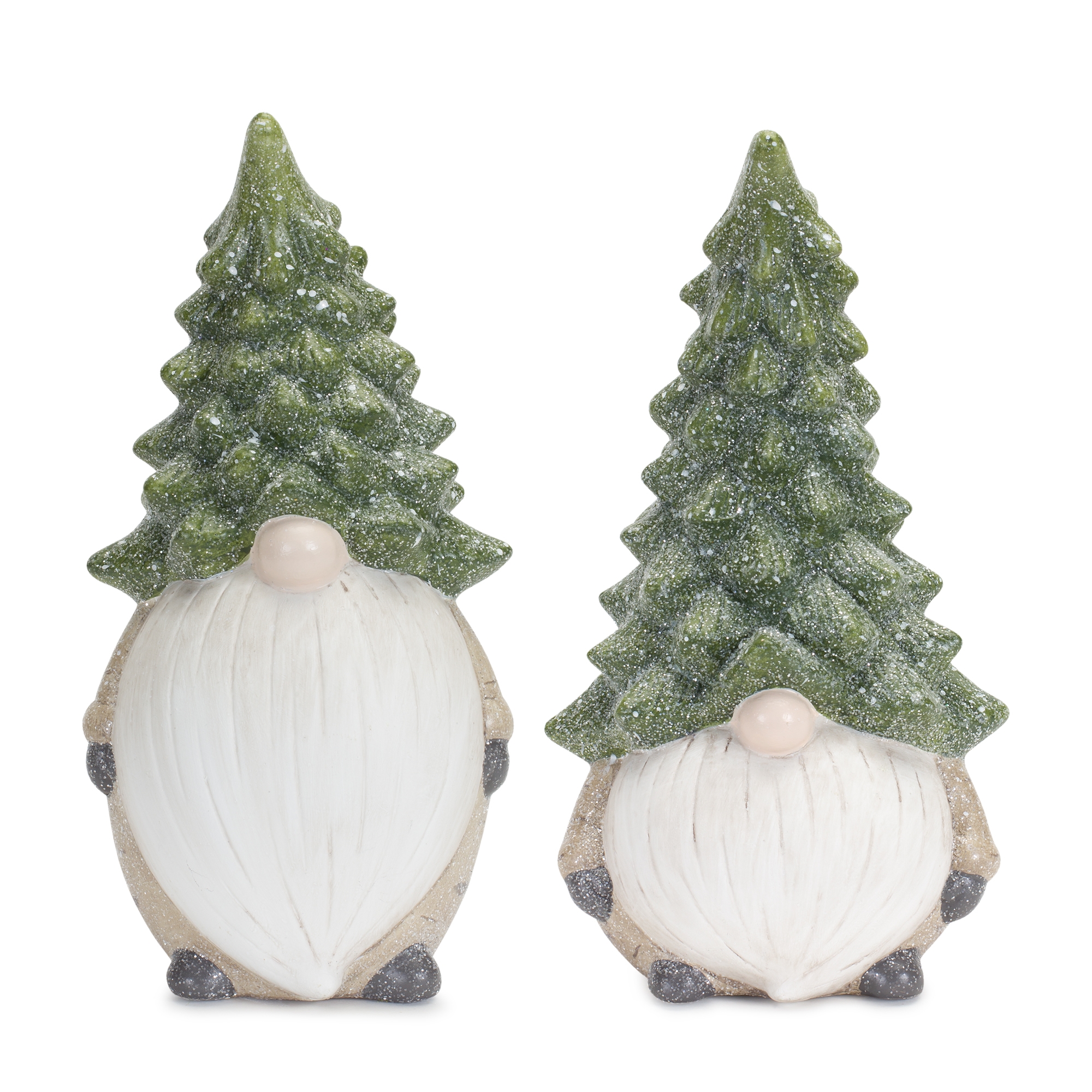 Gnome w/Tree Hat (Set of 2) 11.25