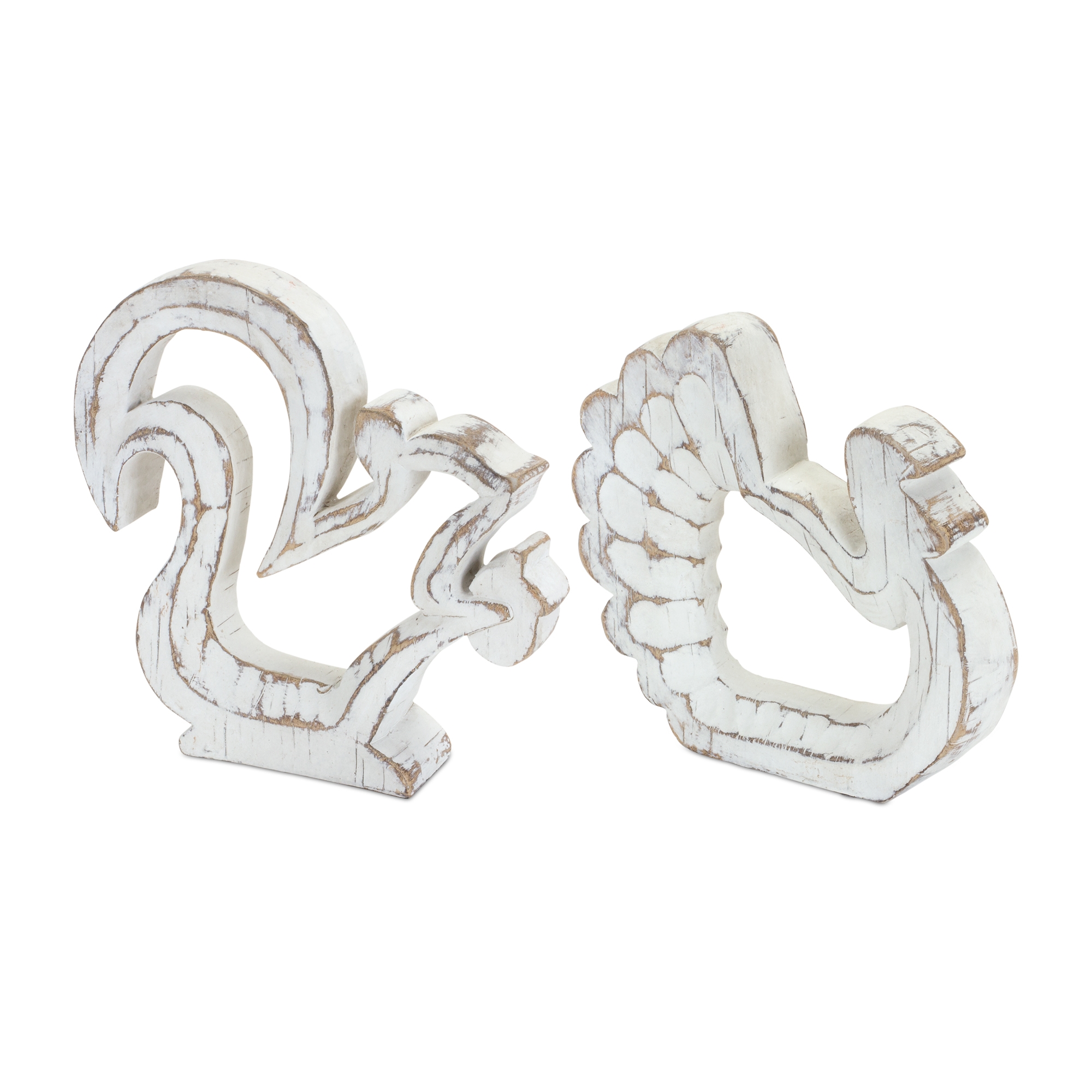 Turkey and Squirrel Outline (Set of 2) 5.25