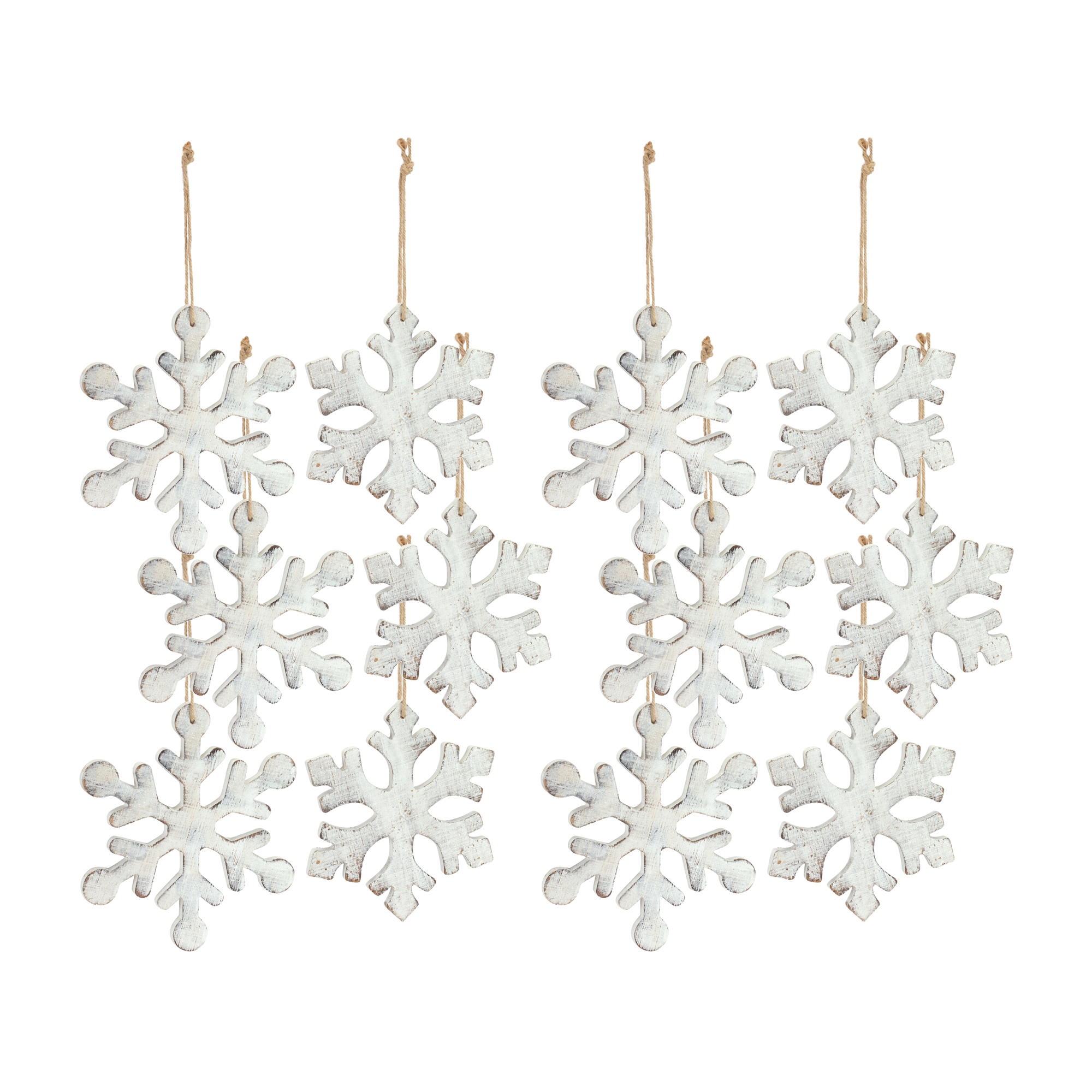Snowflake Ornament (Set of 12) 7.5