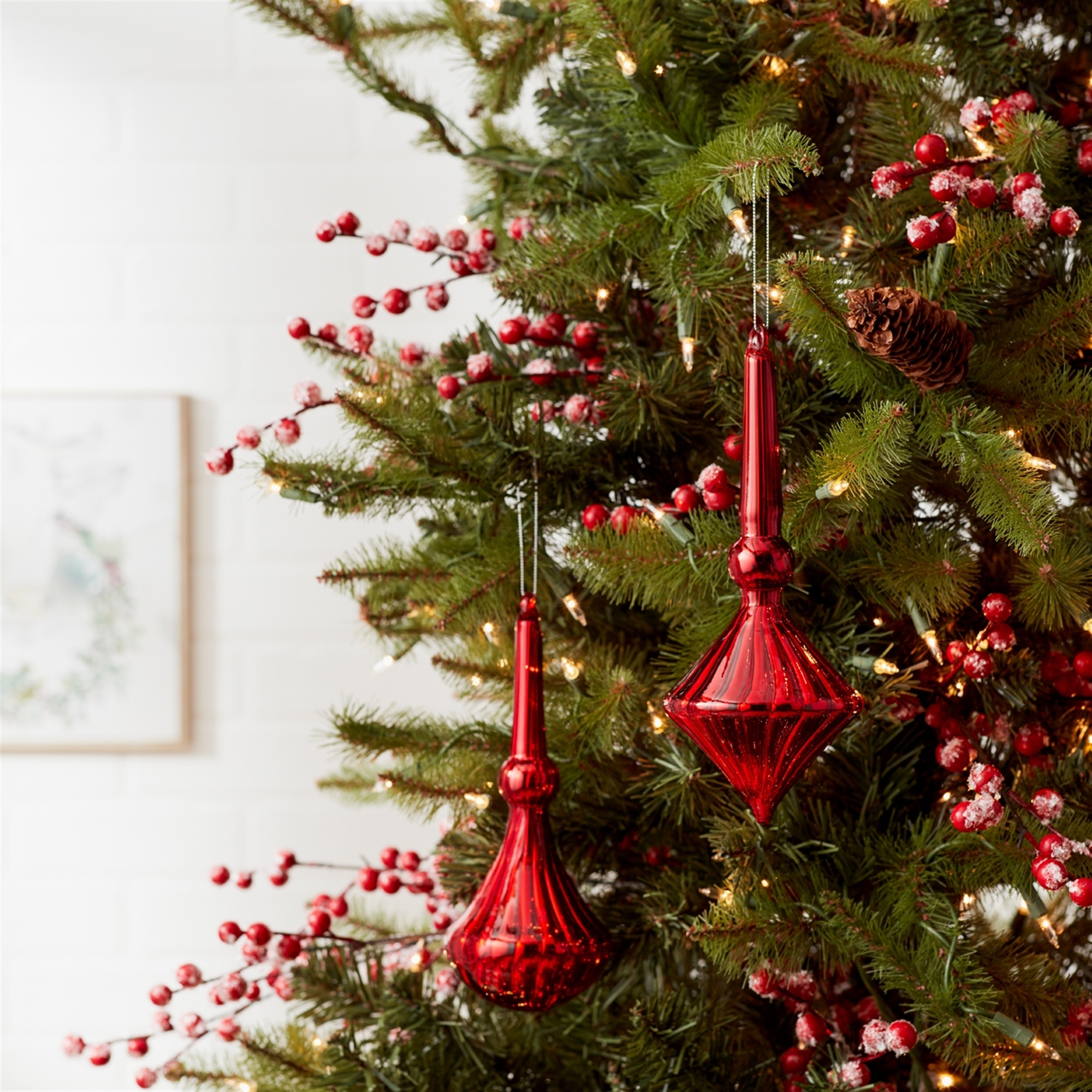 Drop Ornament (Set of 6) 10.5