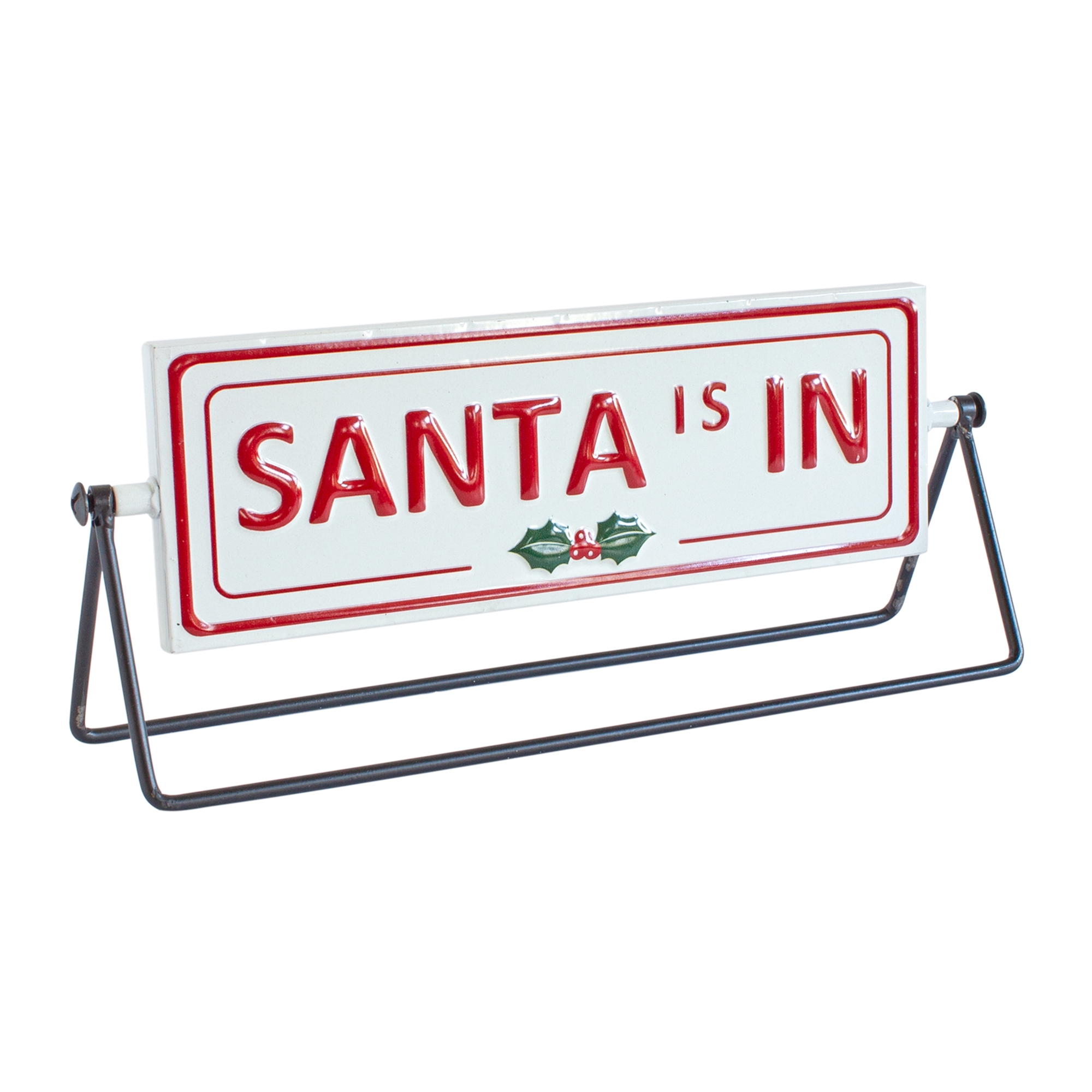 Reversable Santa Sign (Set of 2) 12.75