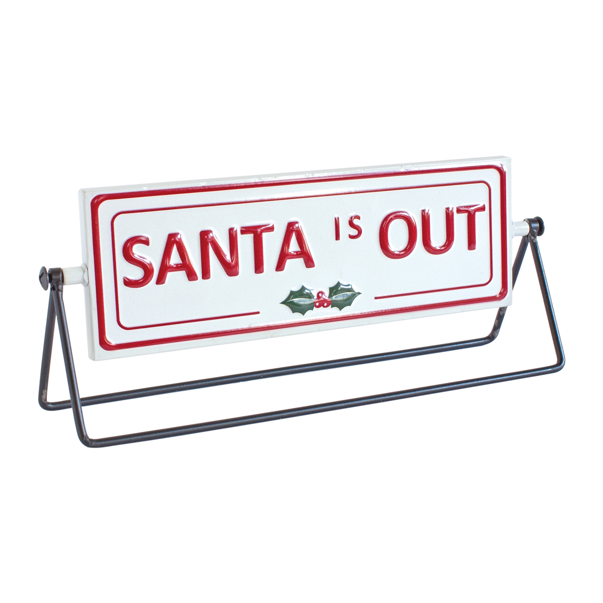 Reversable Santa Sign (Set of 2) 12.75