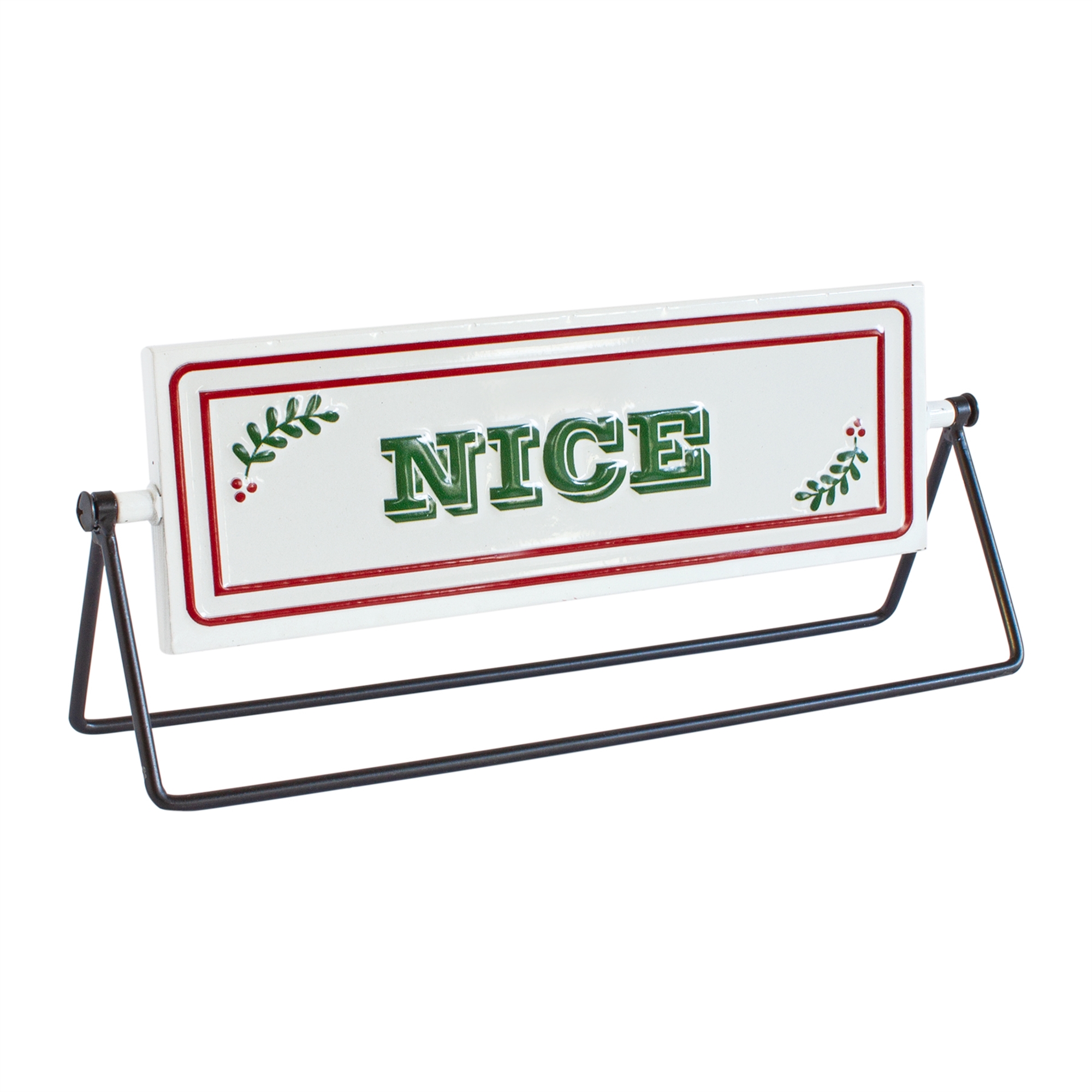 Reversable Santa Sign (Set of 2) 12.75