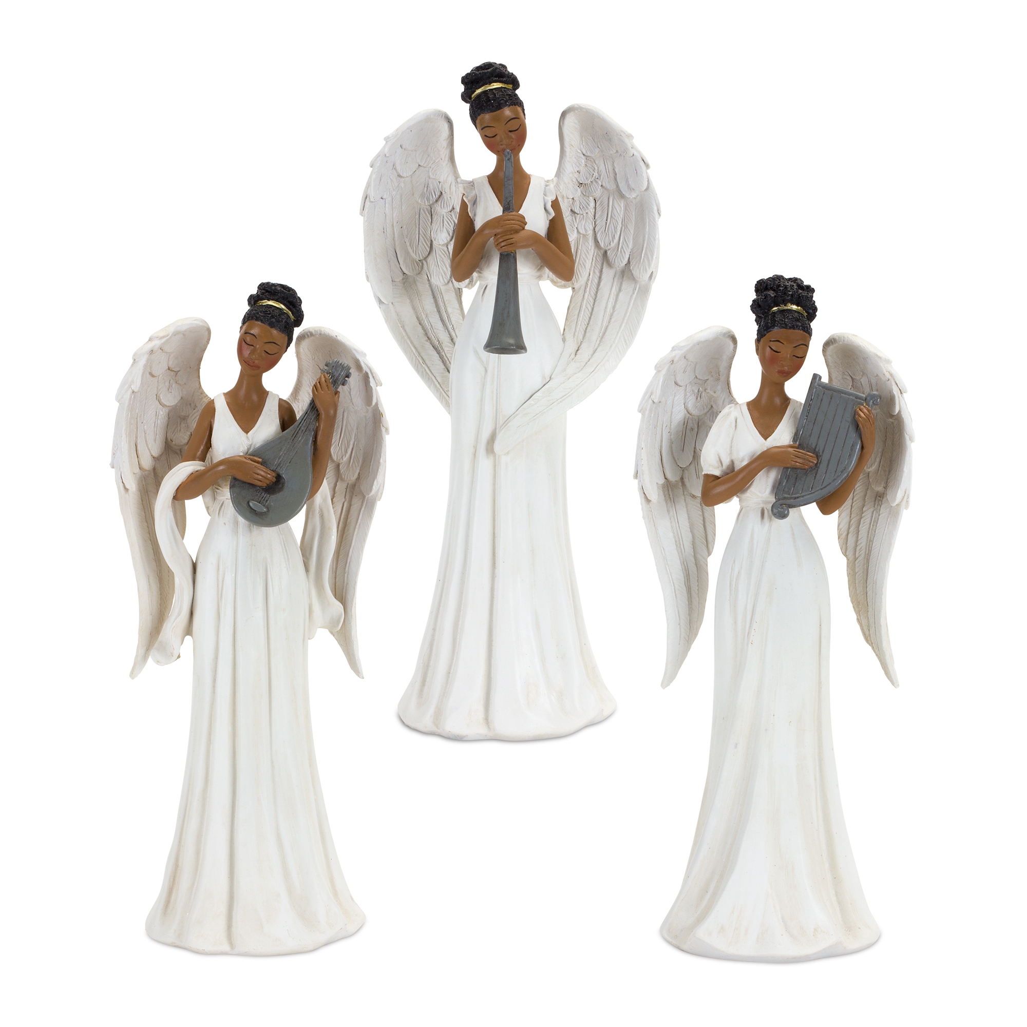 Angel w/Instrument (Set of 3) 10