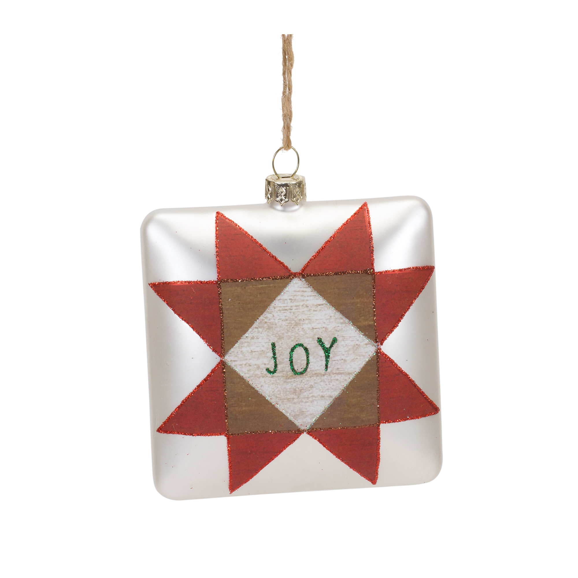 Peace and Joy Ornament (Set of 12) 4.5