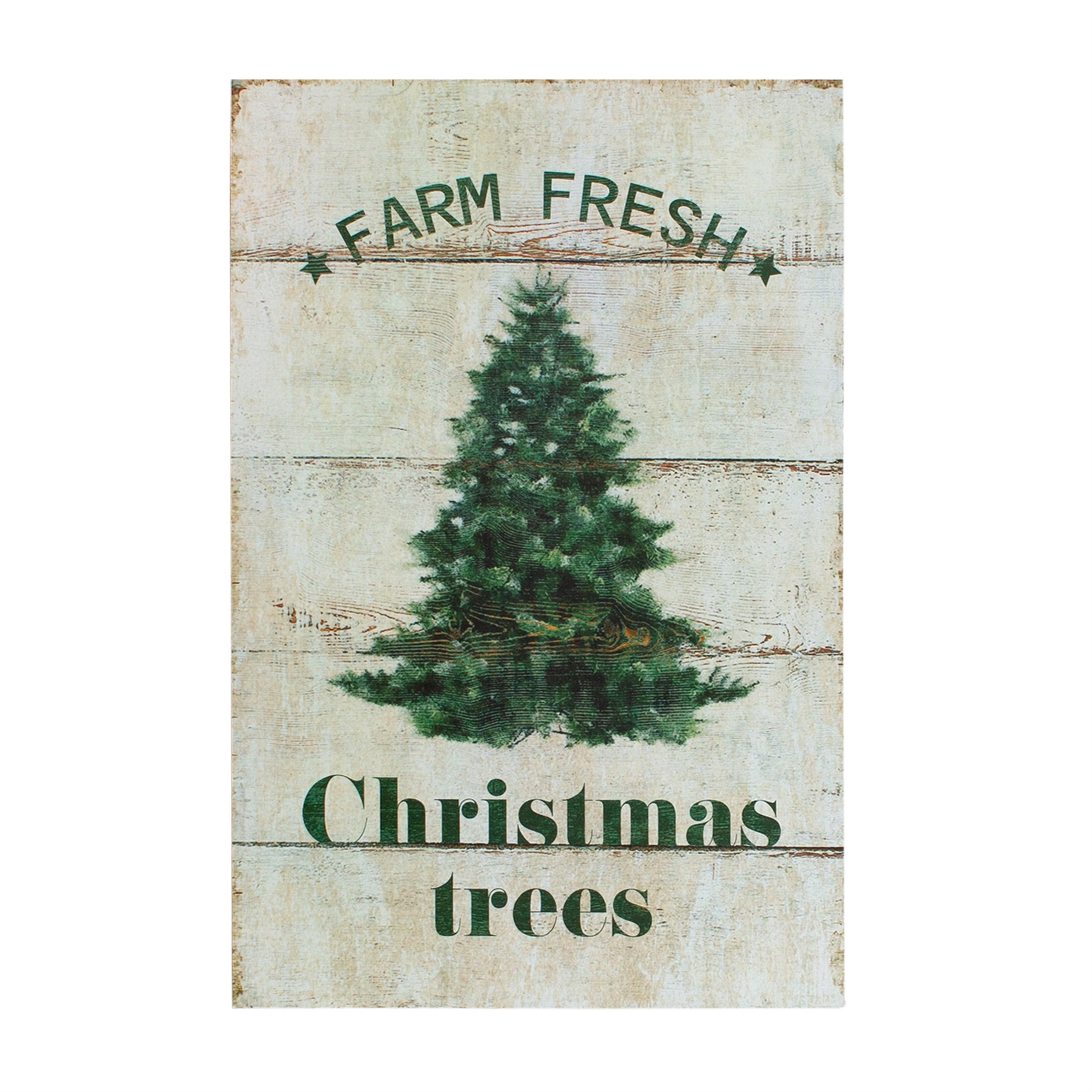 Tree and Truck Plaque (Set of 2) 7.75