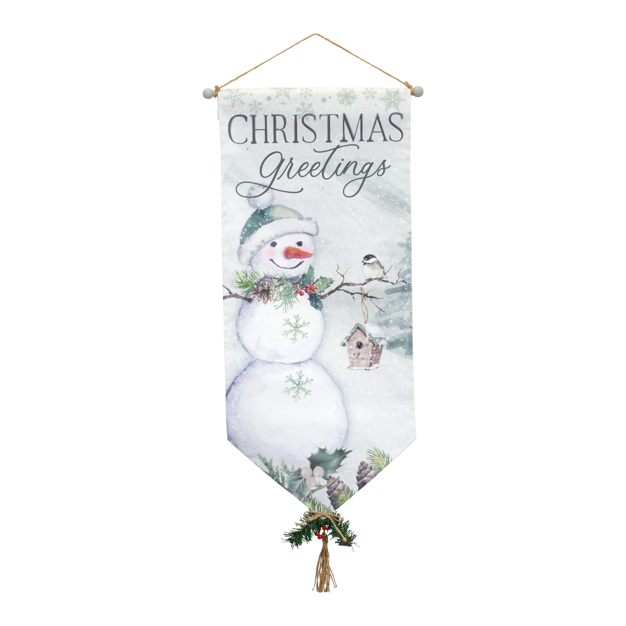 Christmas Greetings Banner (Set of 4) 33.5
