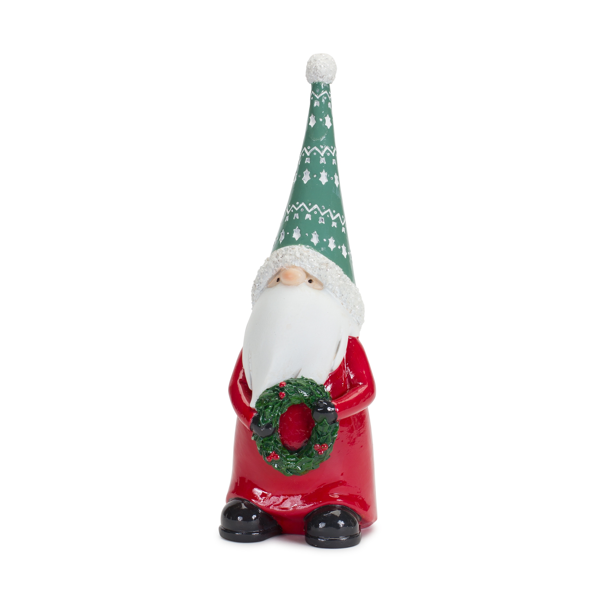 Gnome w/Wreath & Package (Set of 2) 9