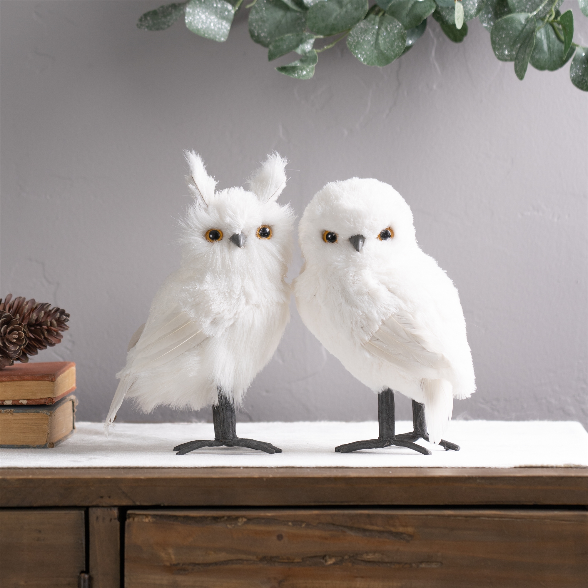 White Owl (Set of 4) 8.75