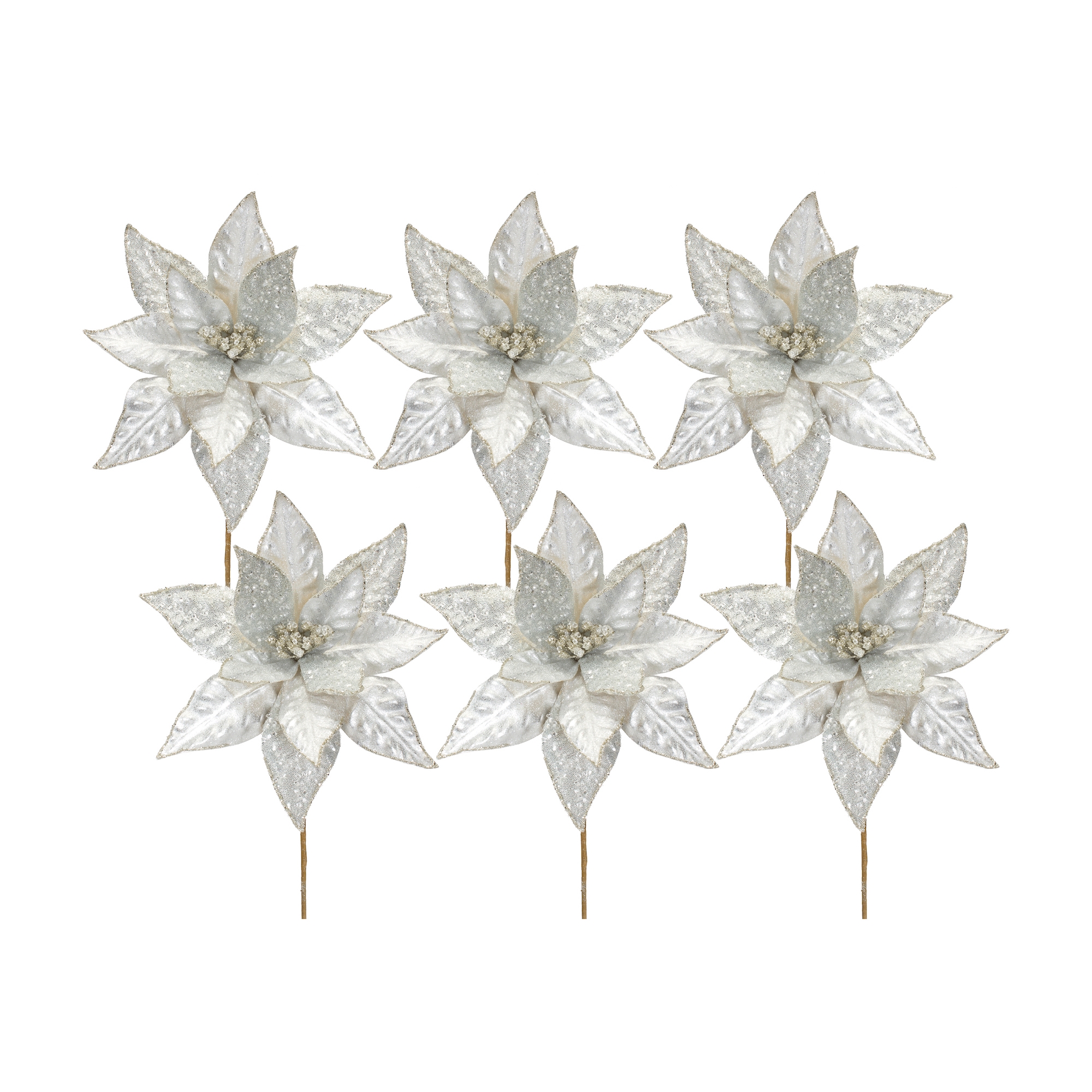 Poinsettia Stem (Set of 6) 23