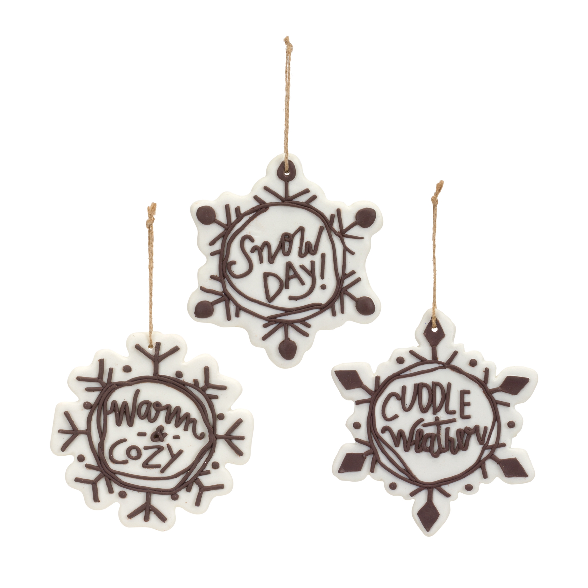 Snowflake Ornament (Set of 12) 4.25