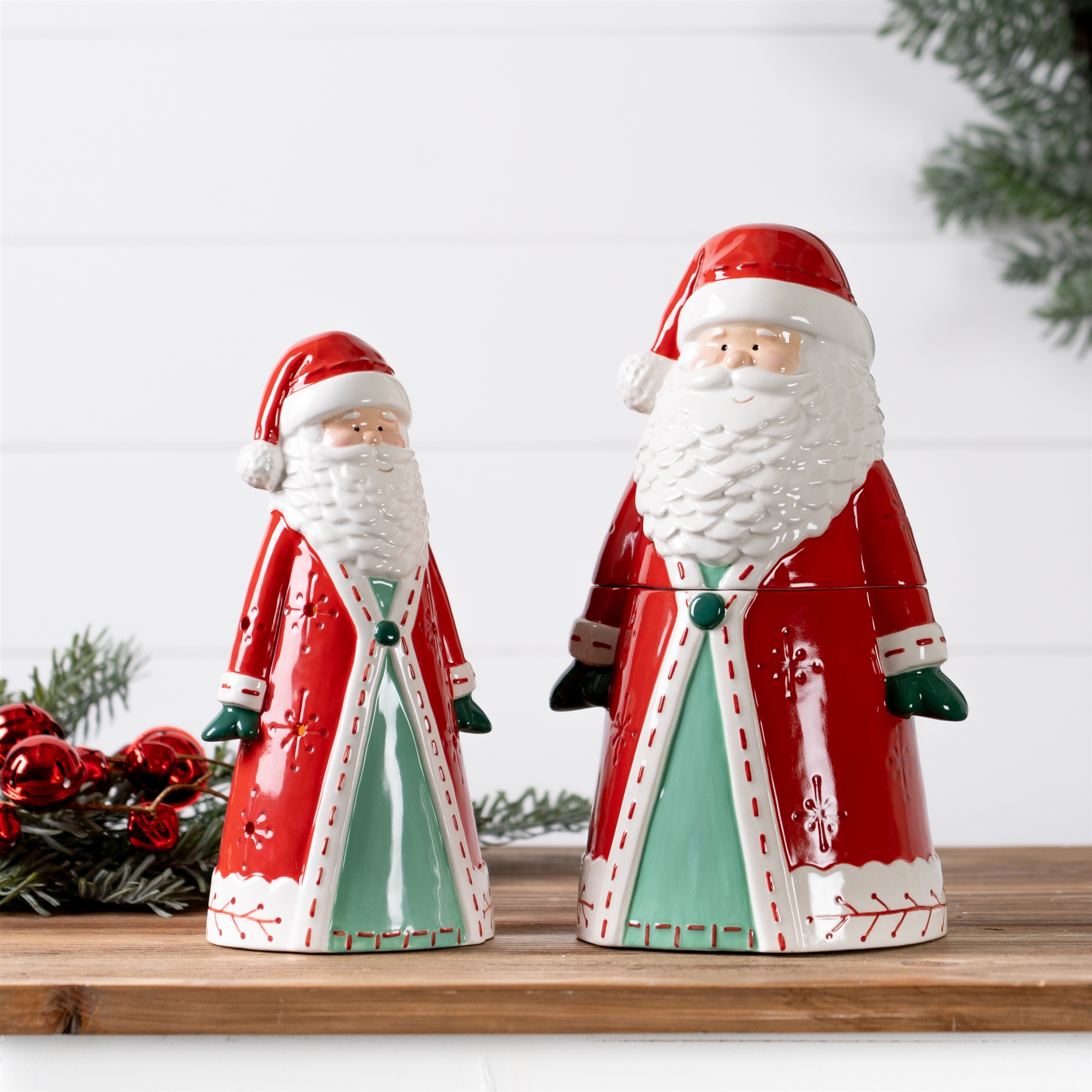 Santa Tea Light 10.25