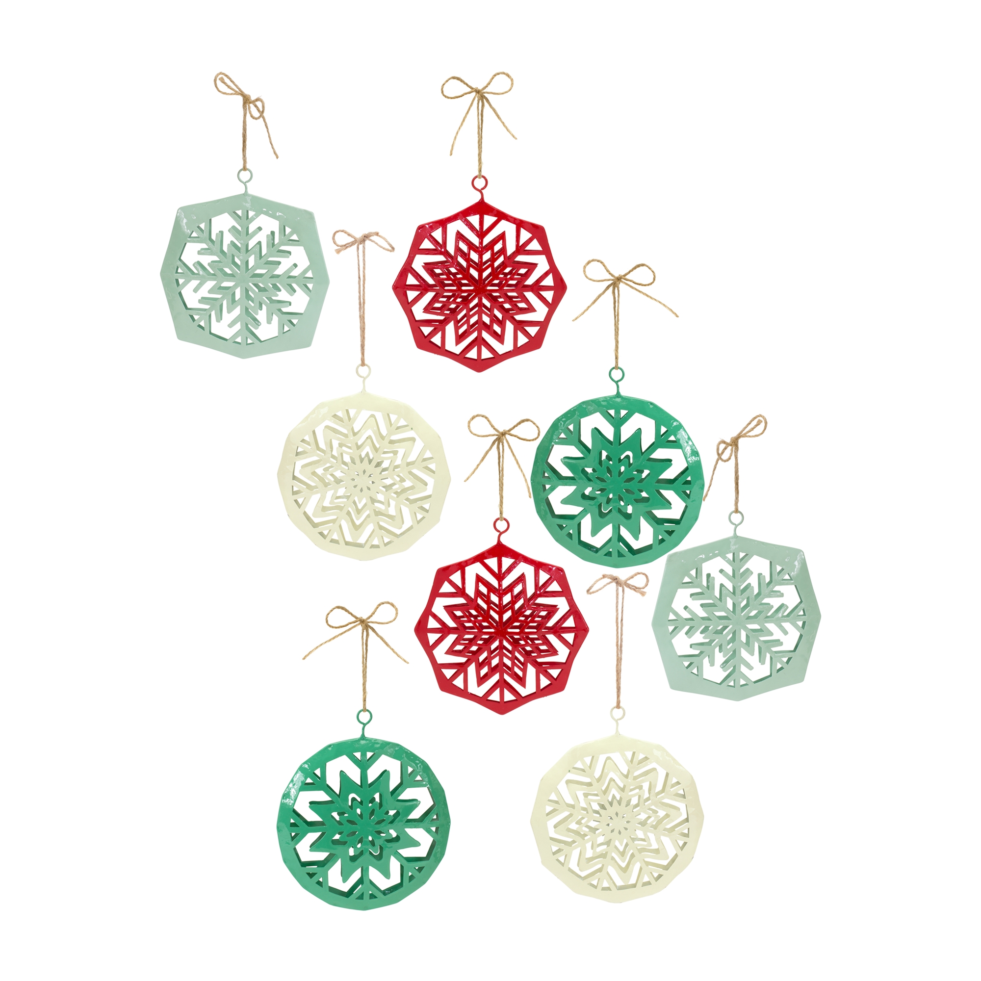 Snowflake Ornament (Set of 8) 7.5