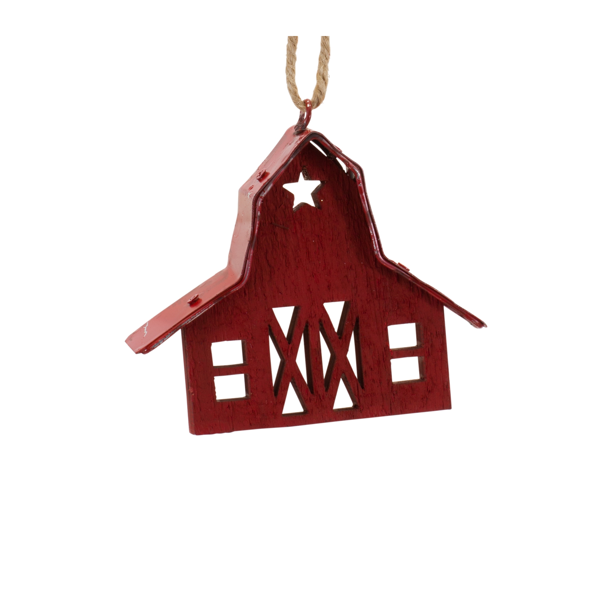 Barn Ornament (Set of 24) 3
