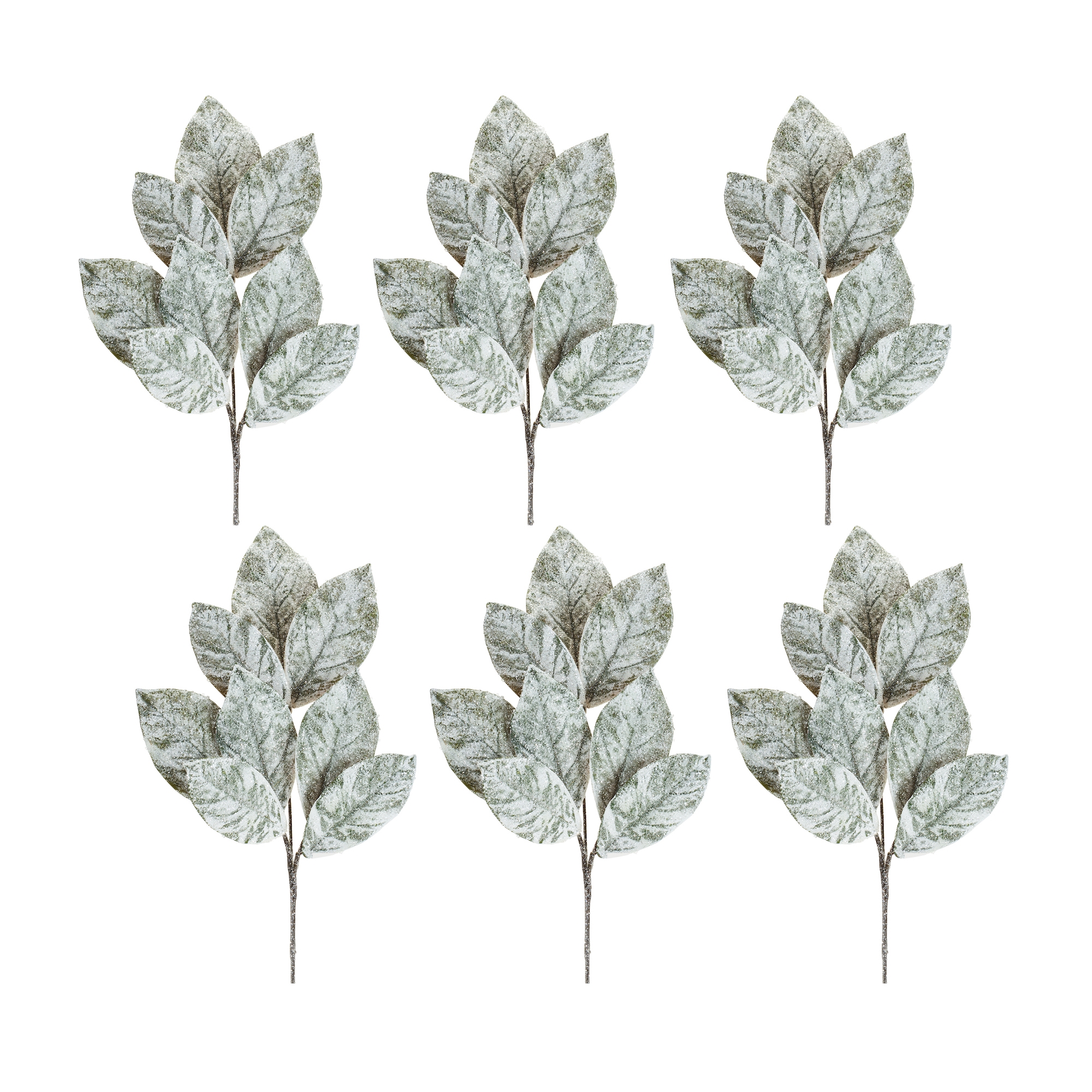Magnolia Leaf Spray (Set of 6) 32.5