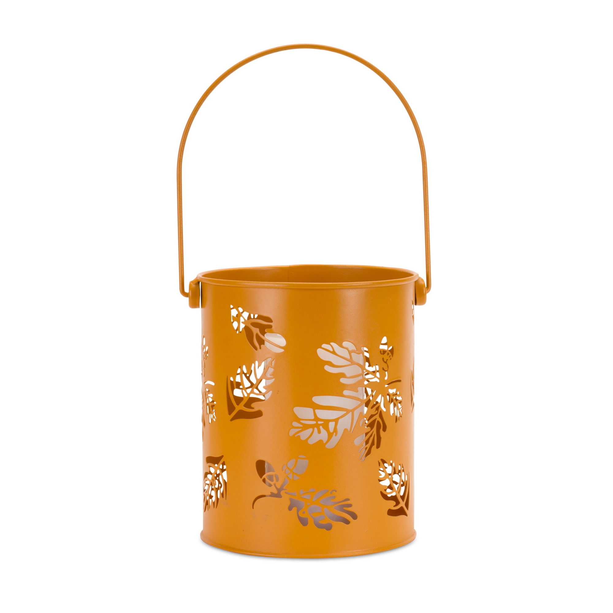 Leaf Cut-Out Lantern (Set of 2) 6.5