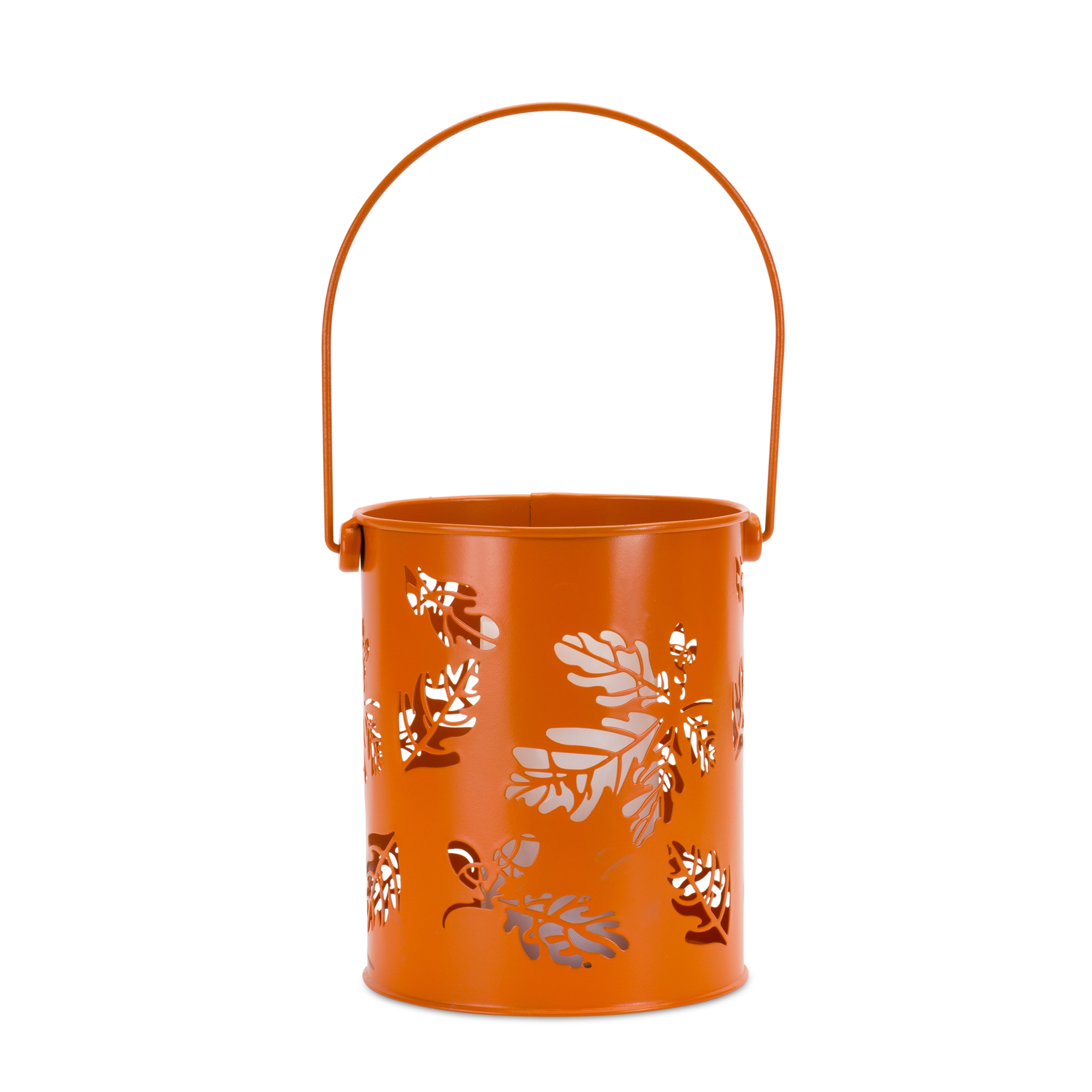 Leaf Cut-Out Lantern (Set of 2) 6.5