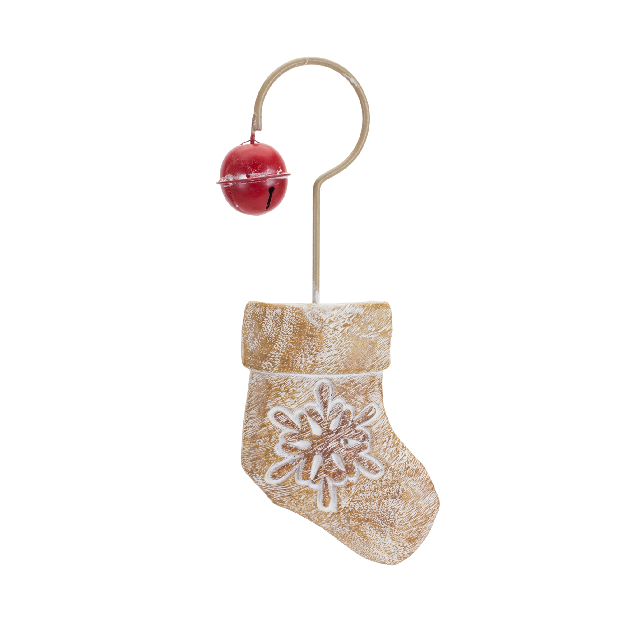 Stocking/Mitten/Snowflake Ornament (Set of 6) 7.25