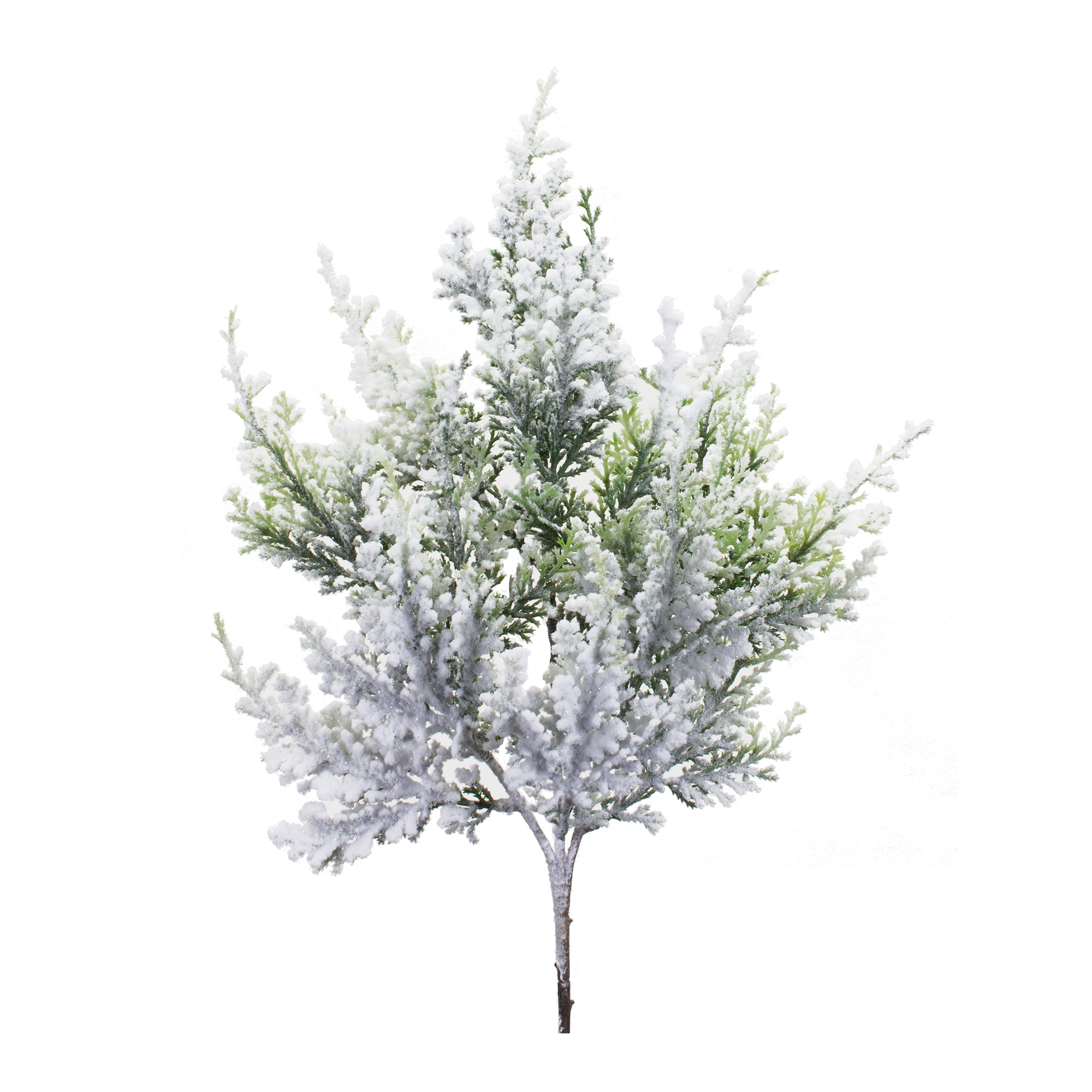 Snowy Pine Pick (Set of 6) 18.5