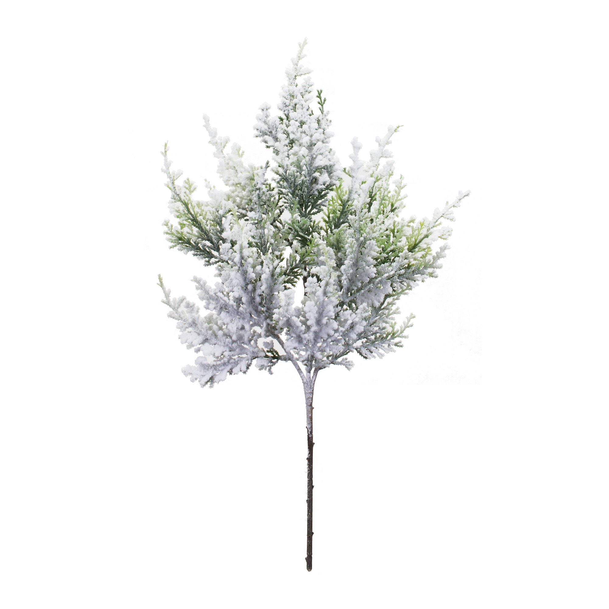 Snowy Pine Pick (Set of 6) 18.5