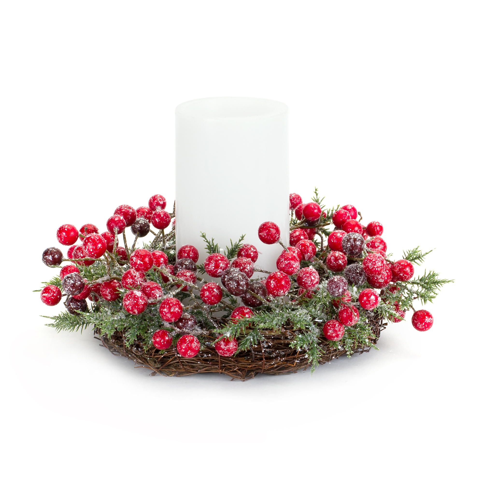 Mini Wreath/Candle Ring (Set of 6) 10.5