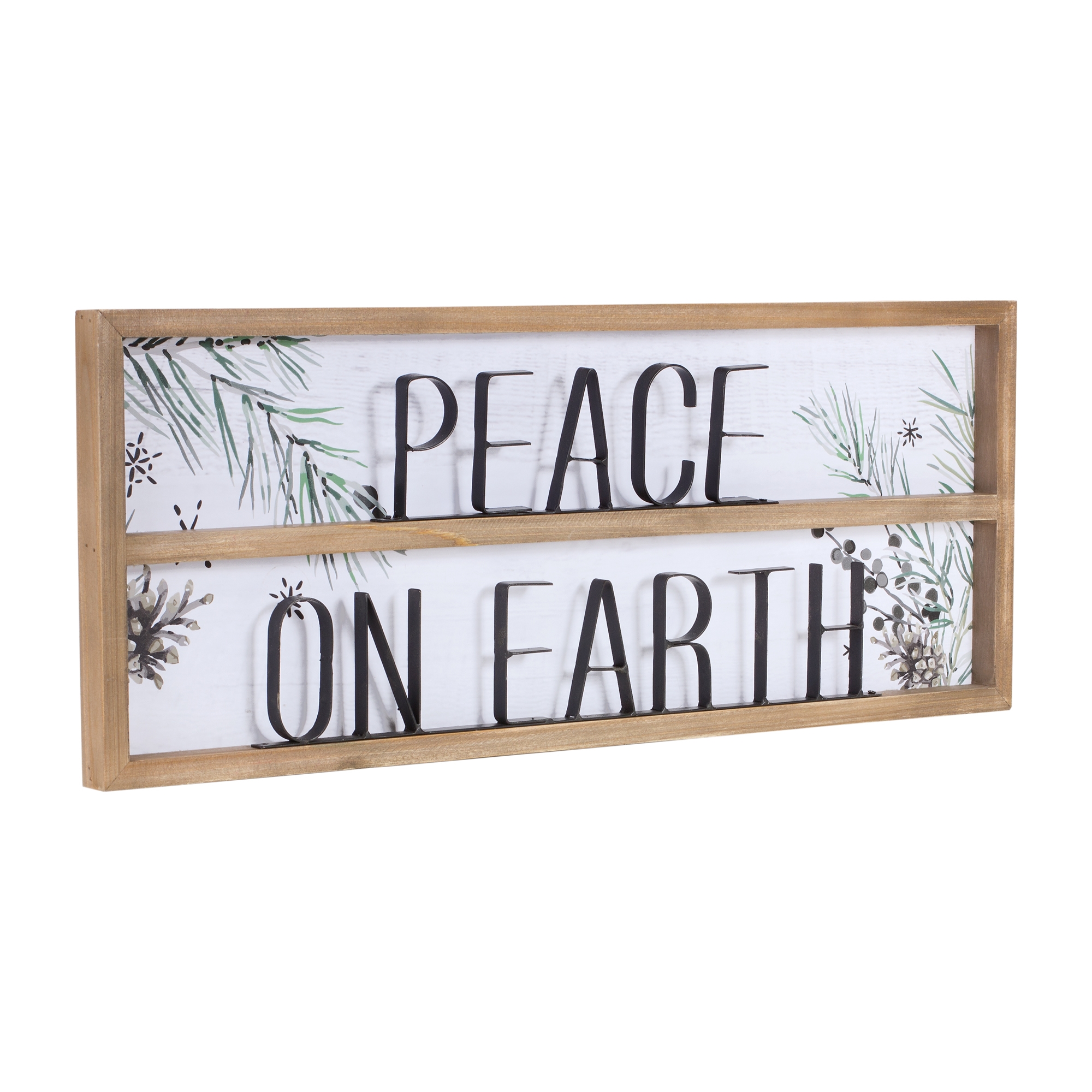 Peace on Earth Sign (Set of 2) 23.5