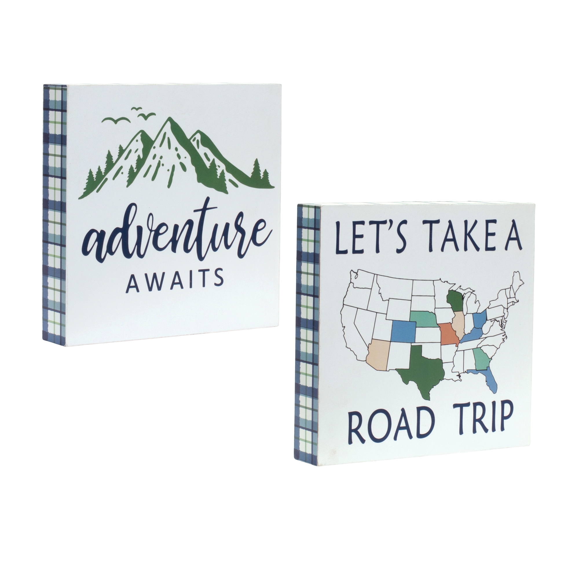 Adventure Sign (Set of 4) 8