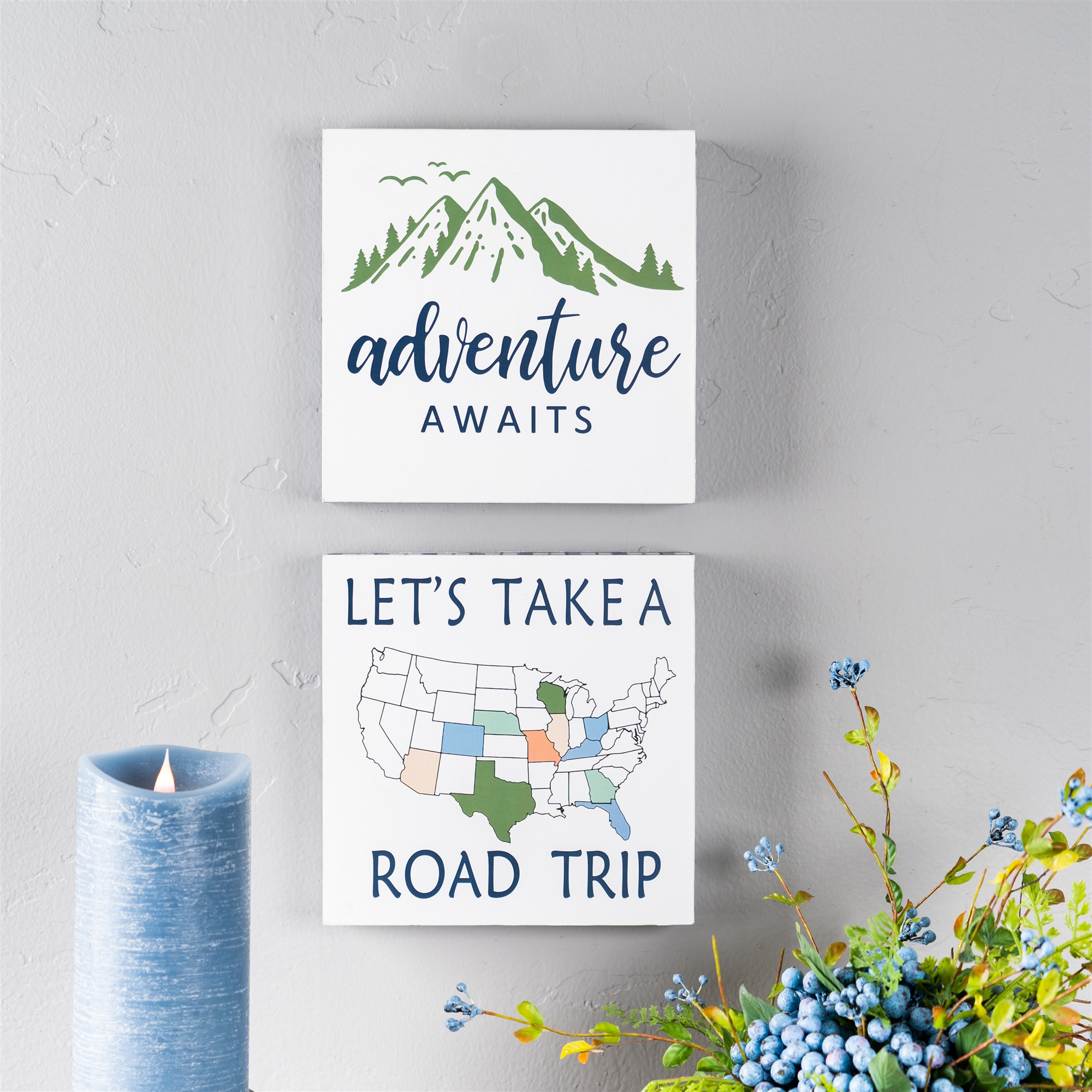 Adventure Sign (Set of 4) 8