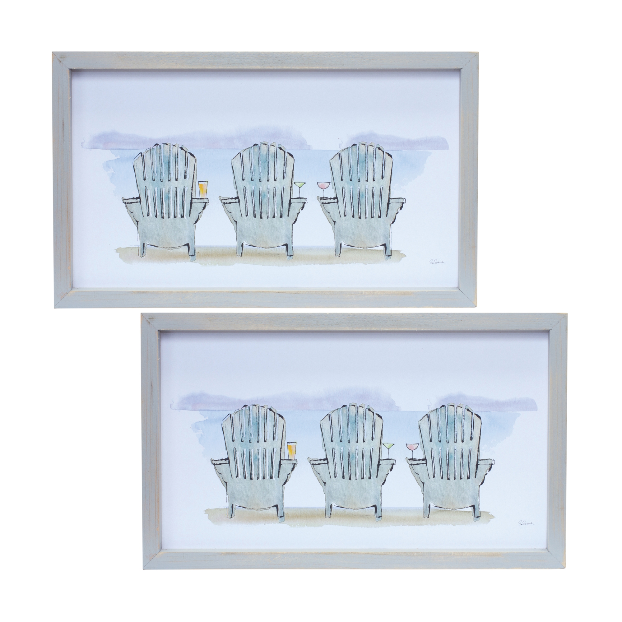 Beach Chair Frame (Set of 2) 15.75
