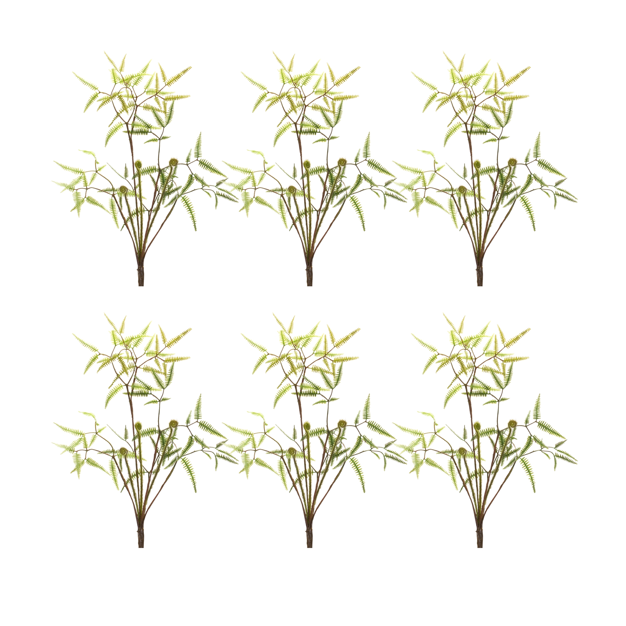 Mini Fern Bush (Set of 6) 19