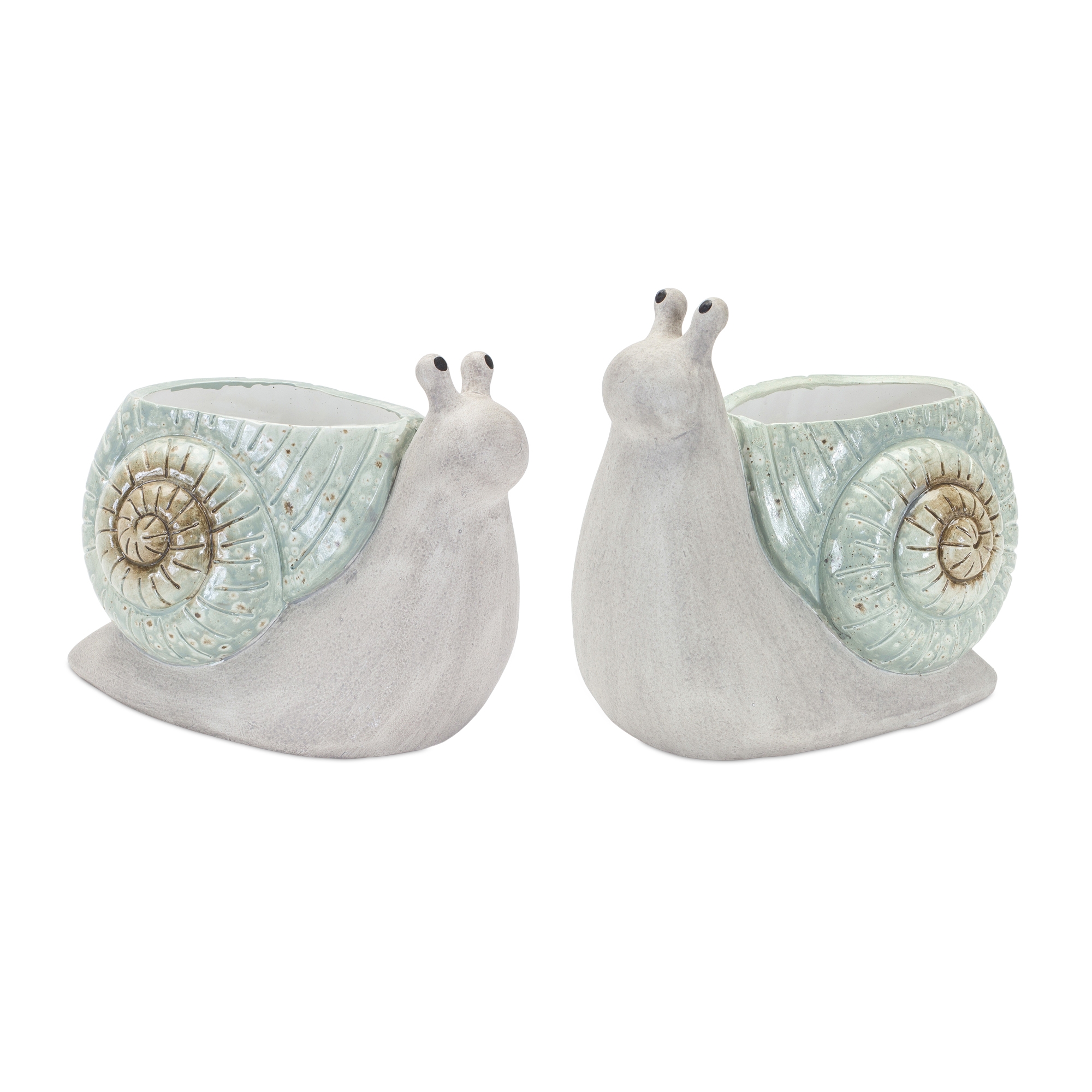 Snail Planter (Set of 2) 8.25
