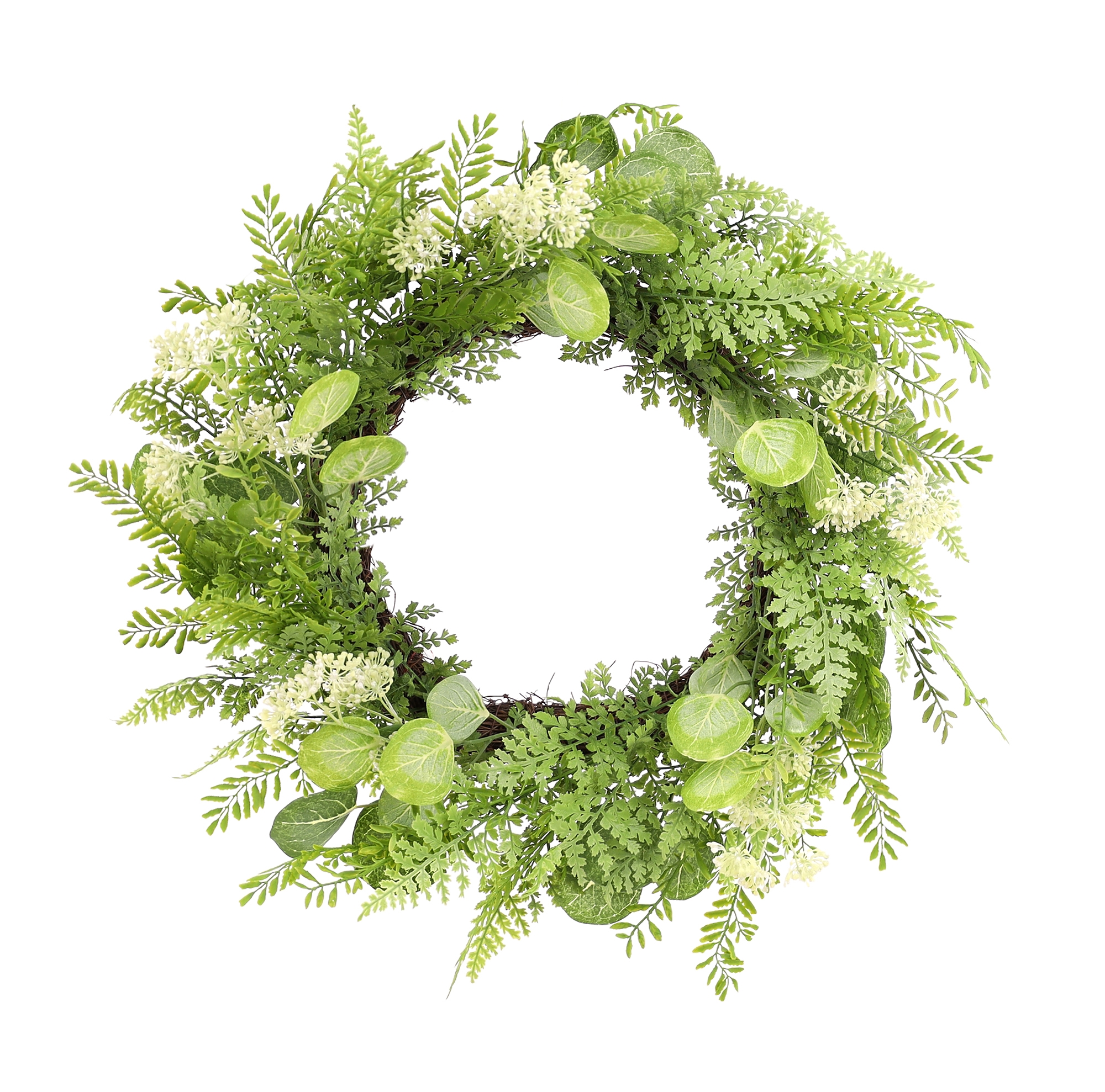 Mixed Foliage Wreath 27.5
