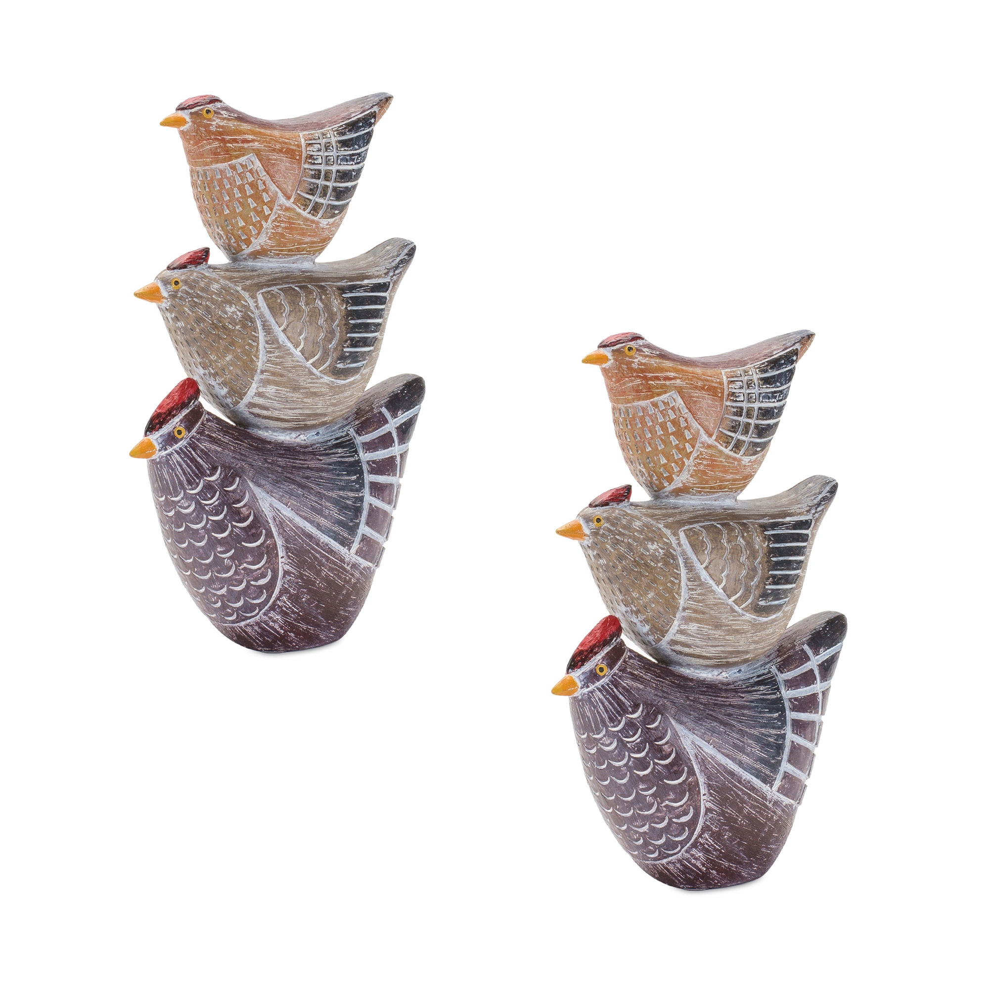 Chicken Stack (Set of 2) 8.5