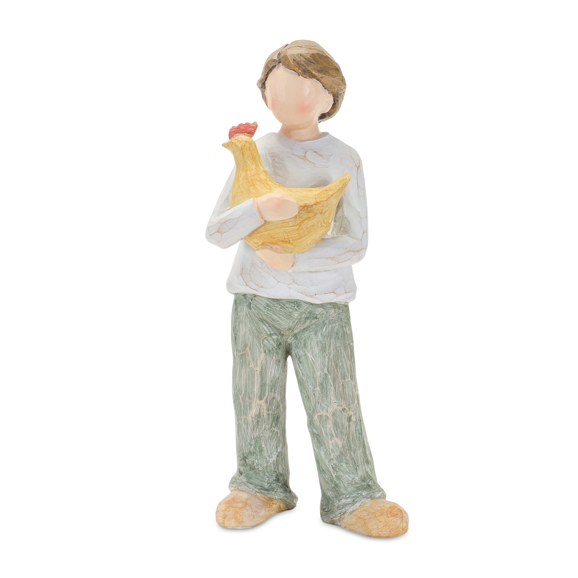 Boy with Animal (Set of 3) 5.25