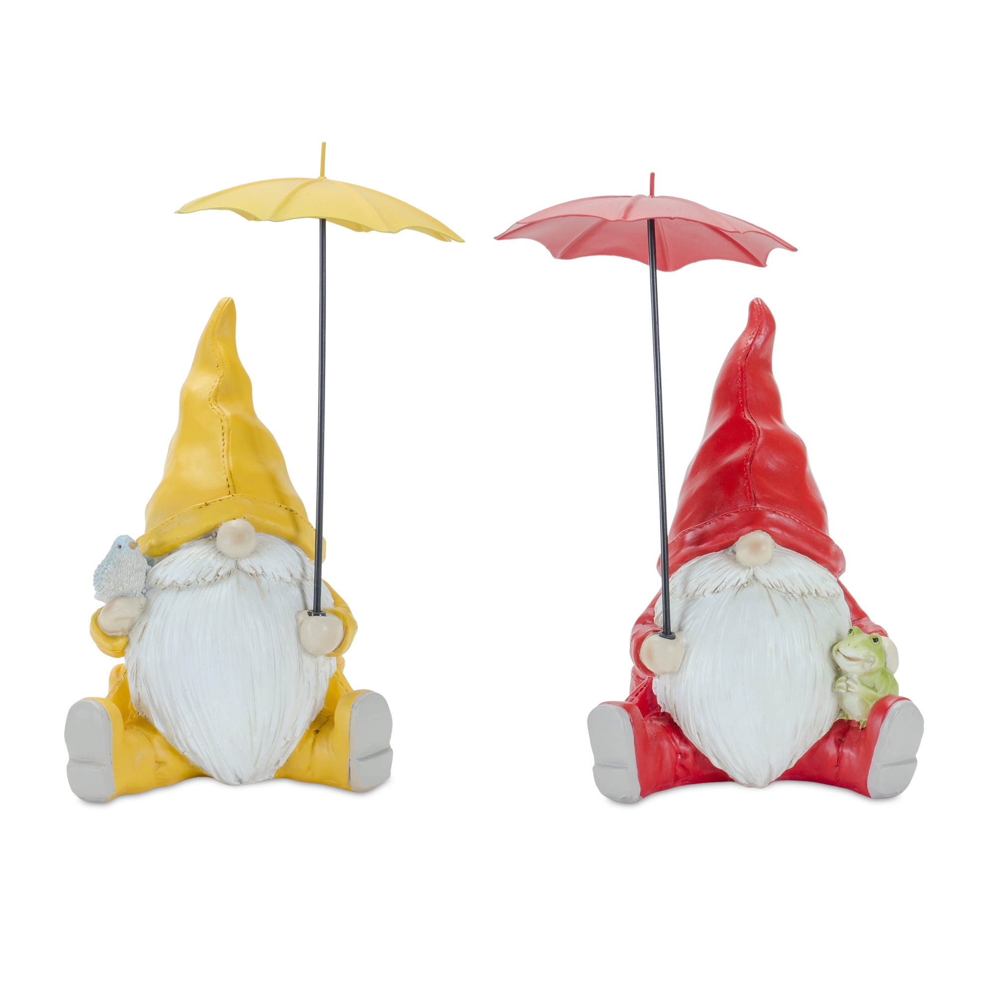 Gnome with Umbrella (Set of 4) 7.25