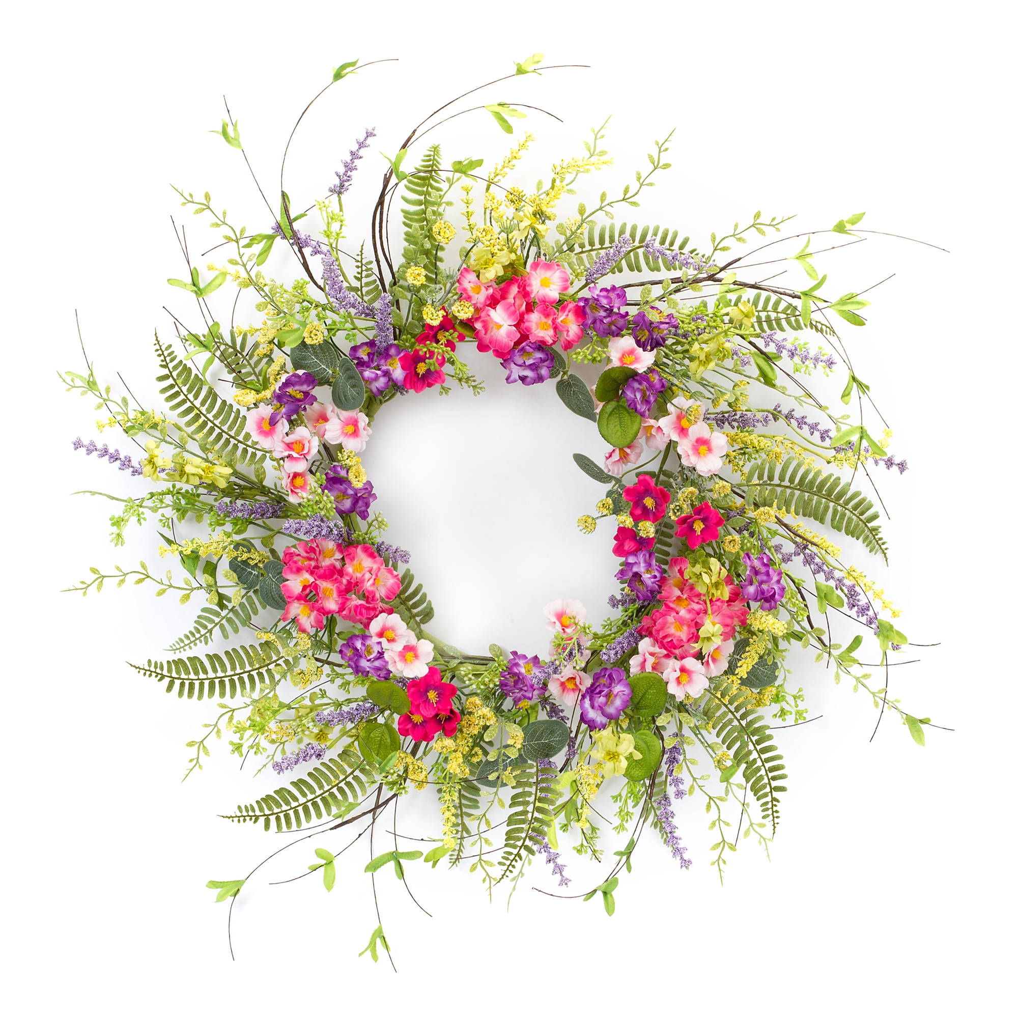 Mixed Floral Wreath 27
