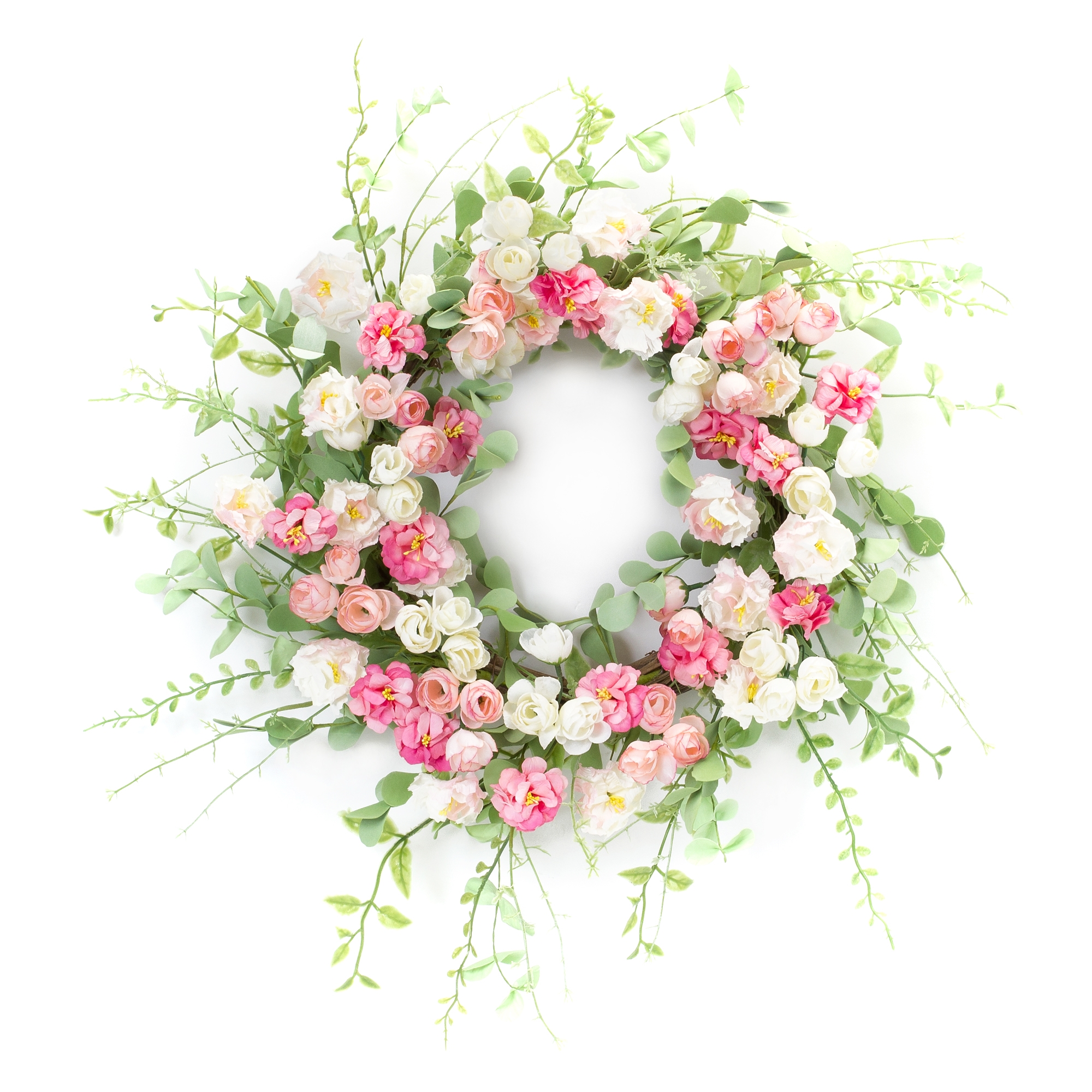 Mixed Floral Wreath 23