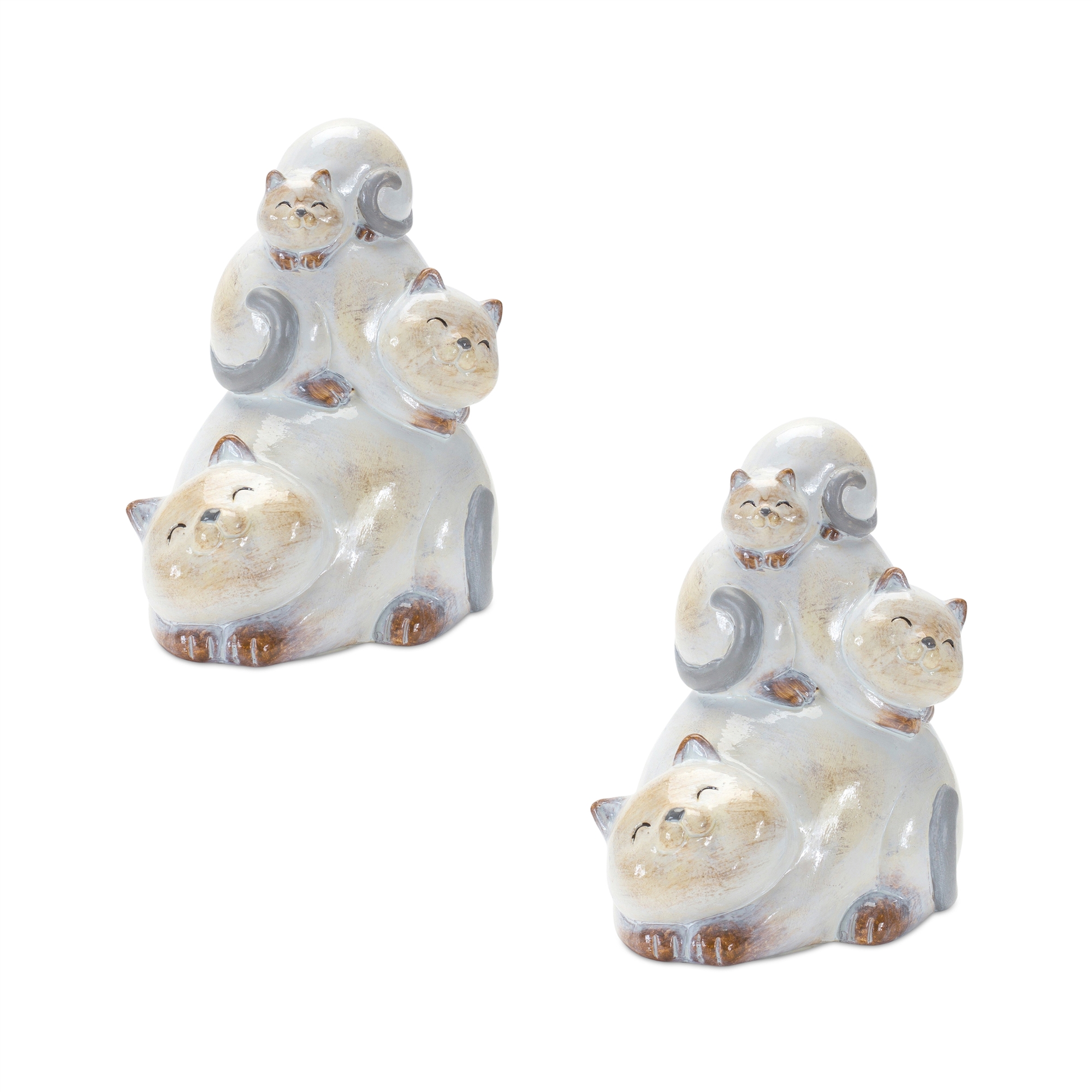 Cat Stack (Set of 2) 6.5