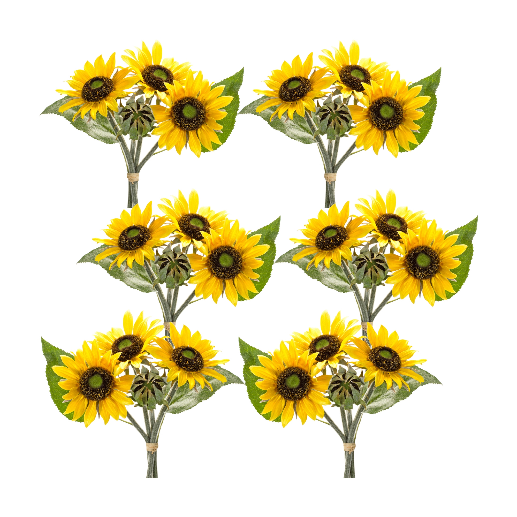 Sunflower Bouquet (Set of 6) 11.5