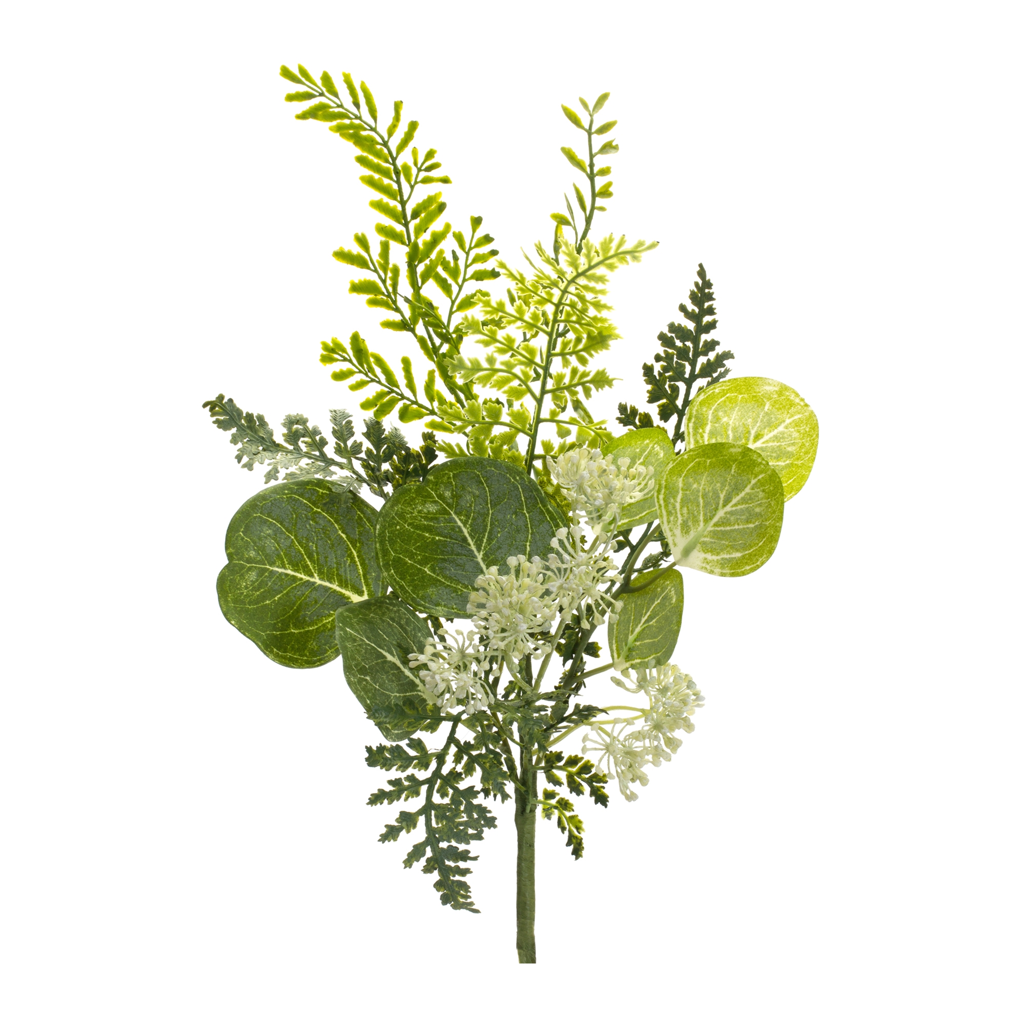 Queen Anne and Foliage Spray (Set of 6) 21.5