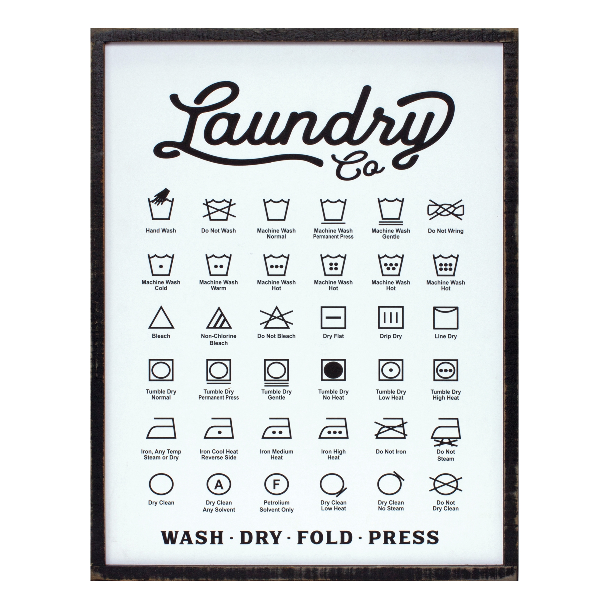 Laundry Sign 20