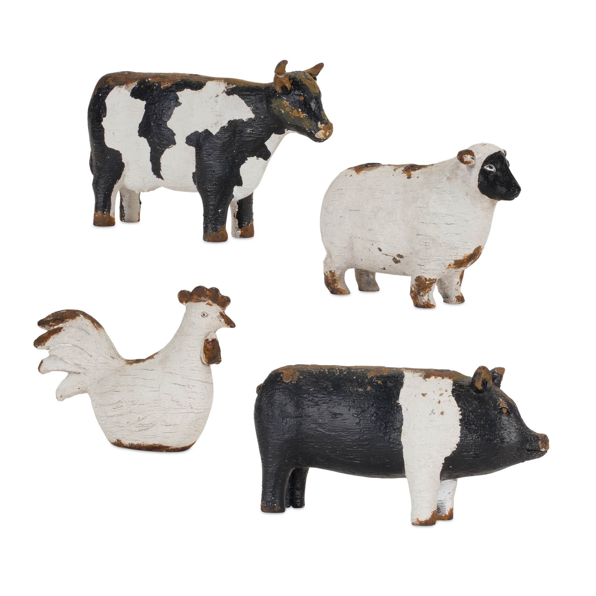 Farm Animal Candle Holder (Set of 4) 4.5