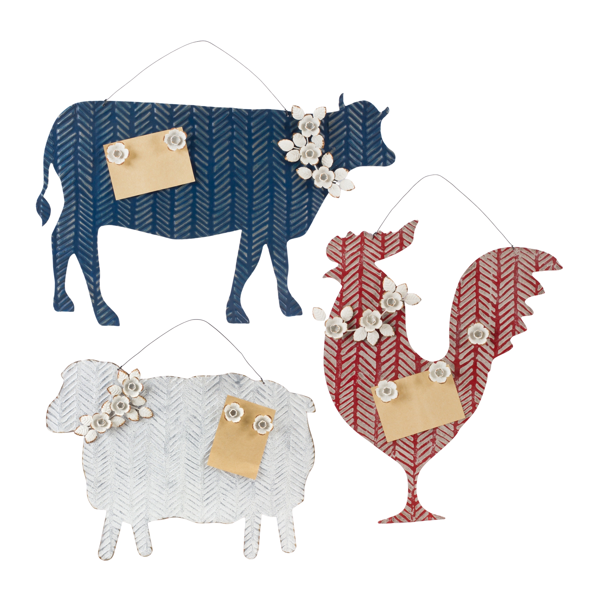 Farm Animal Memo Board (Set of 3) 22