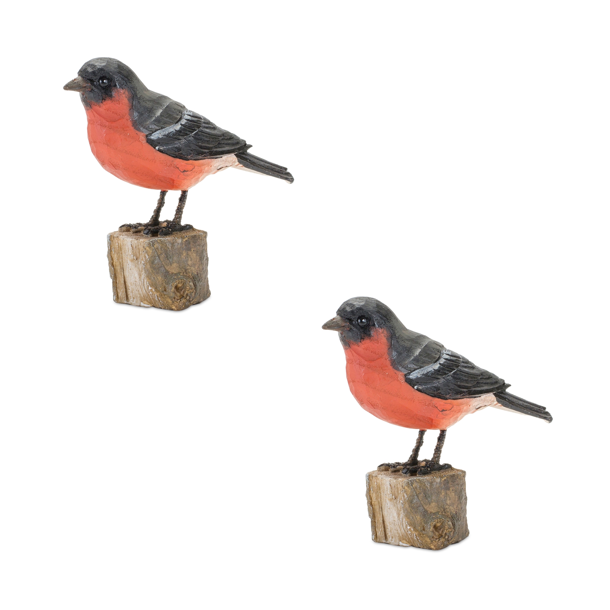 Bird on Stump (Set of 2) 4