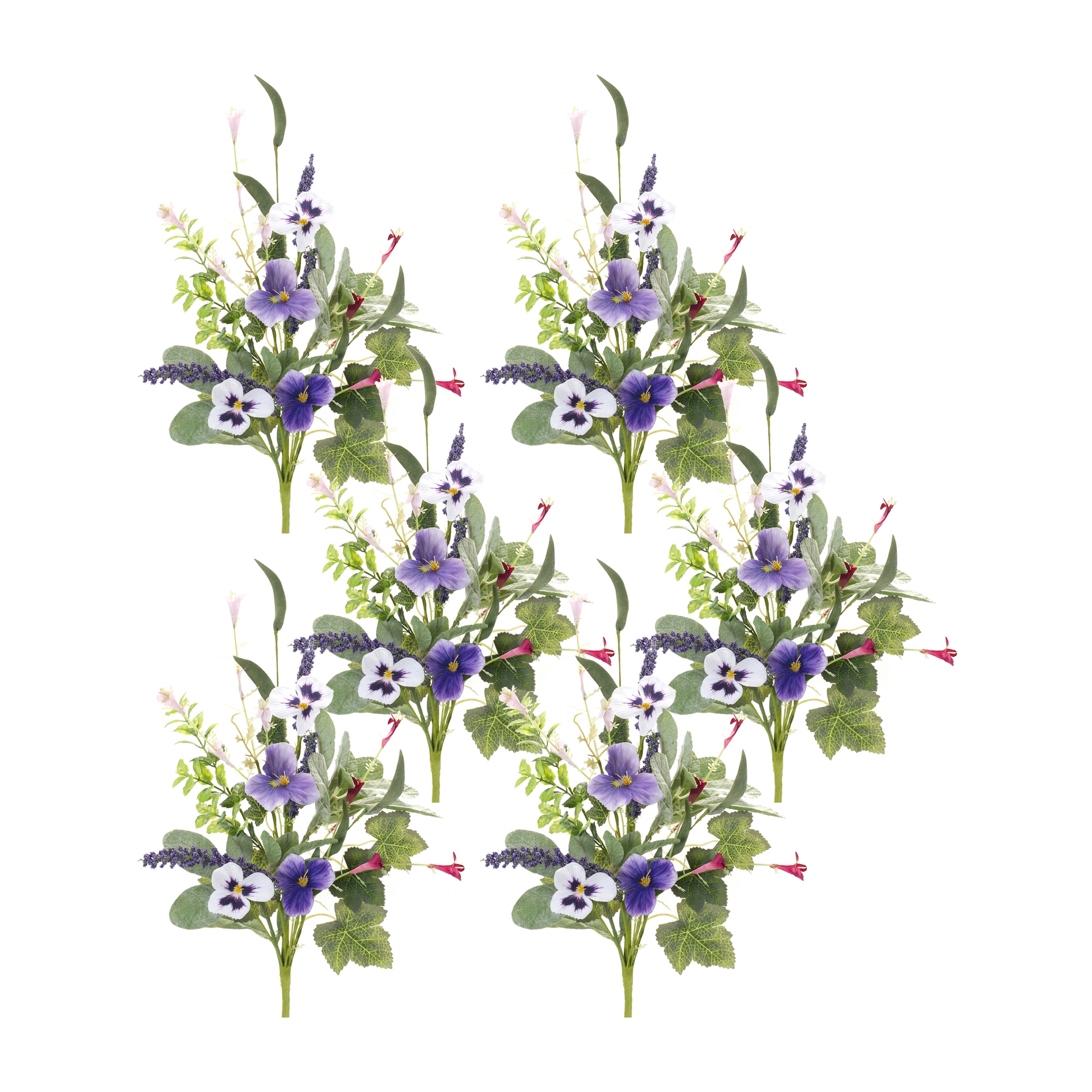 Pansy Spray (Set of 6) 21