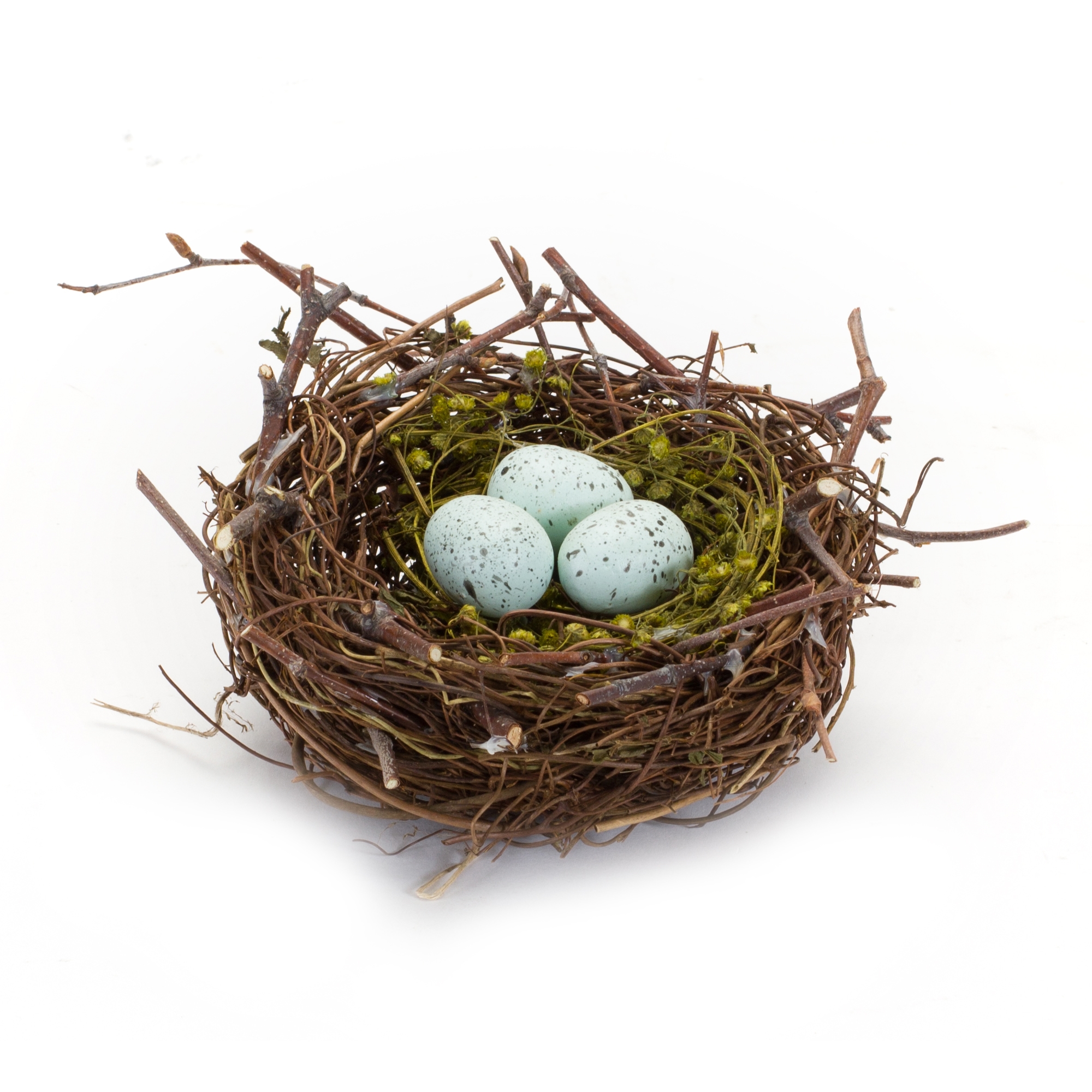 Nest with Eggs (Set of 6) 6.5