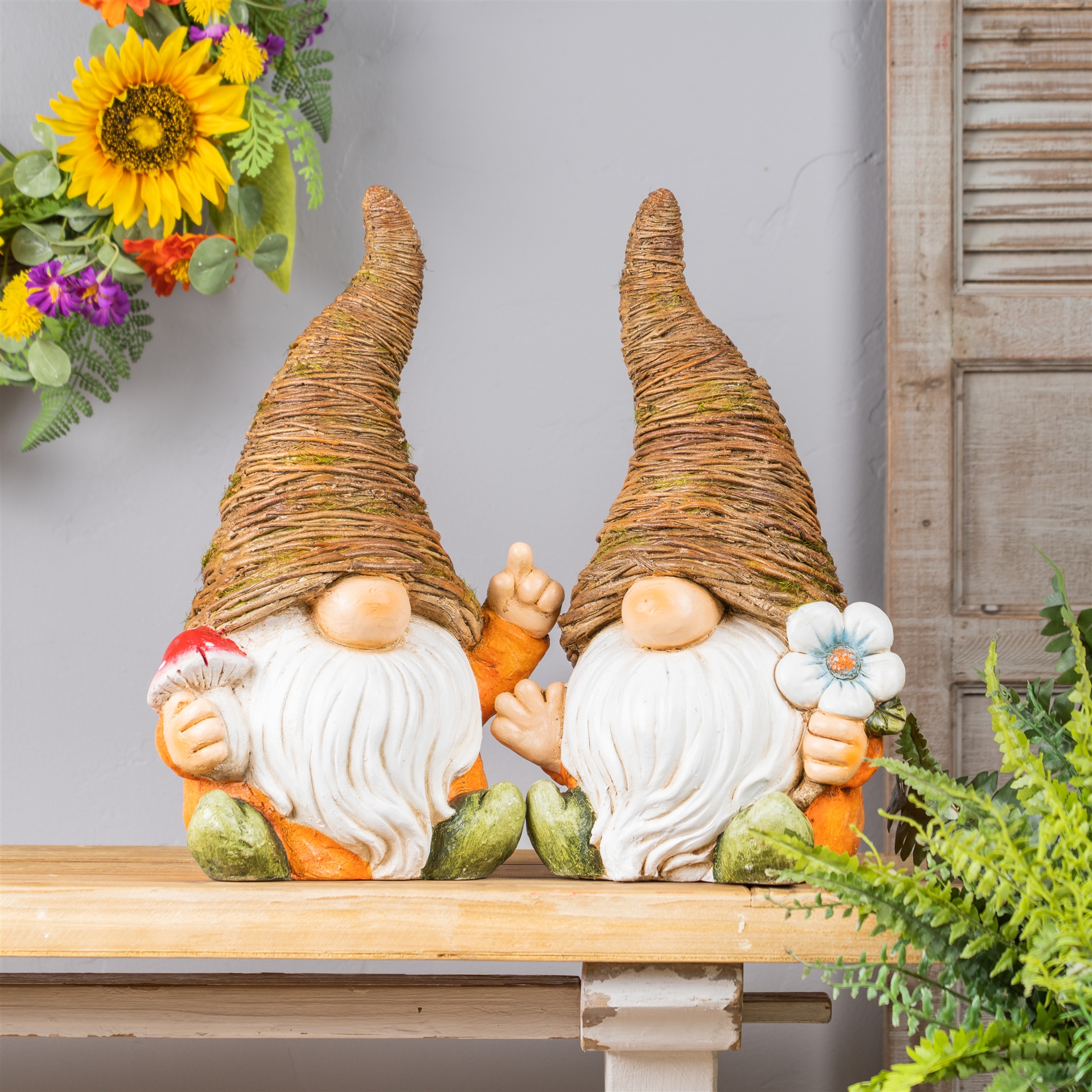 Gnome (Set of 2) 16.5
