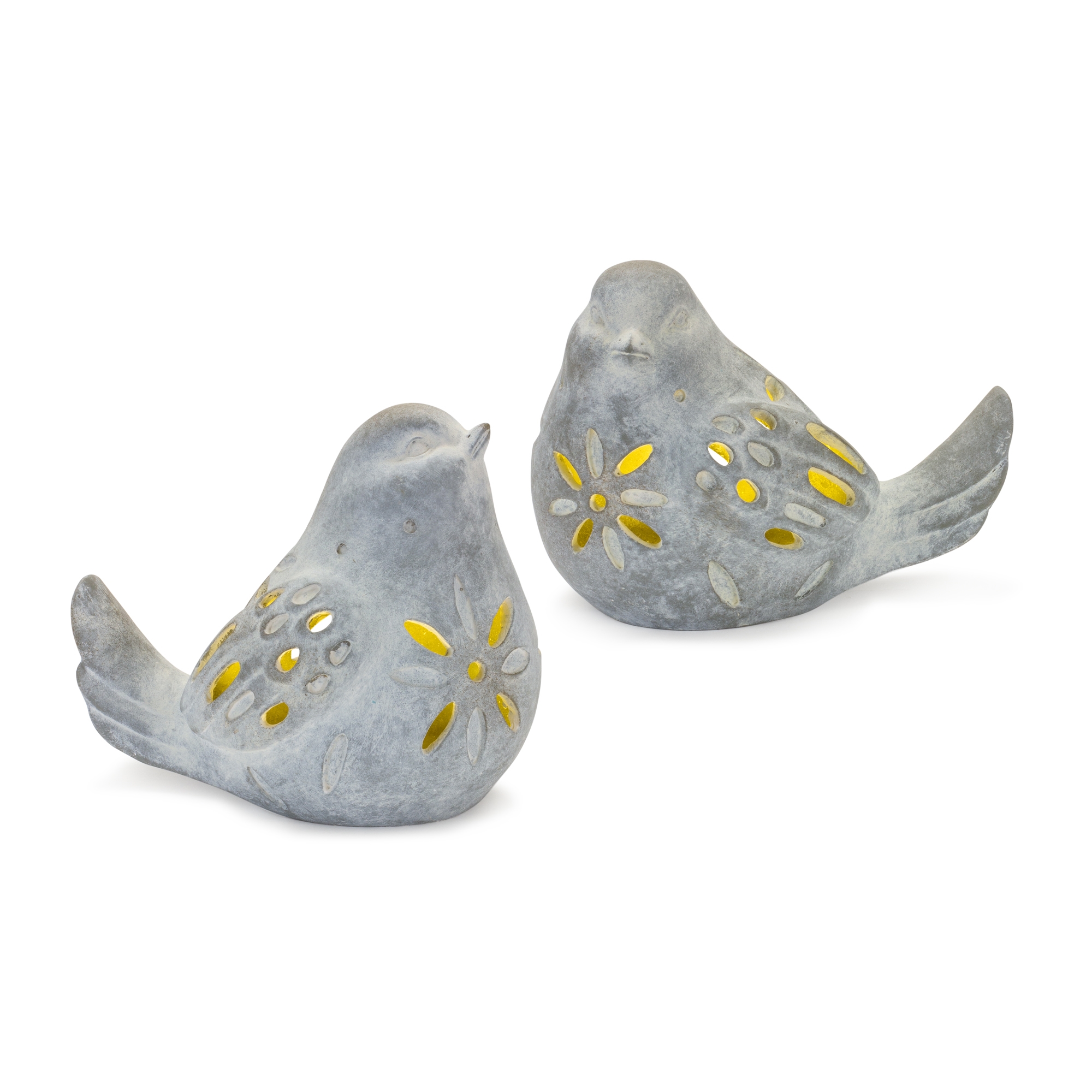 Bird w/Led (Set of 2) 5.5
