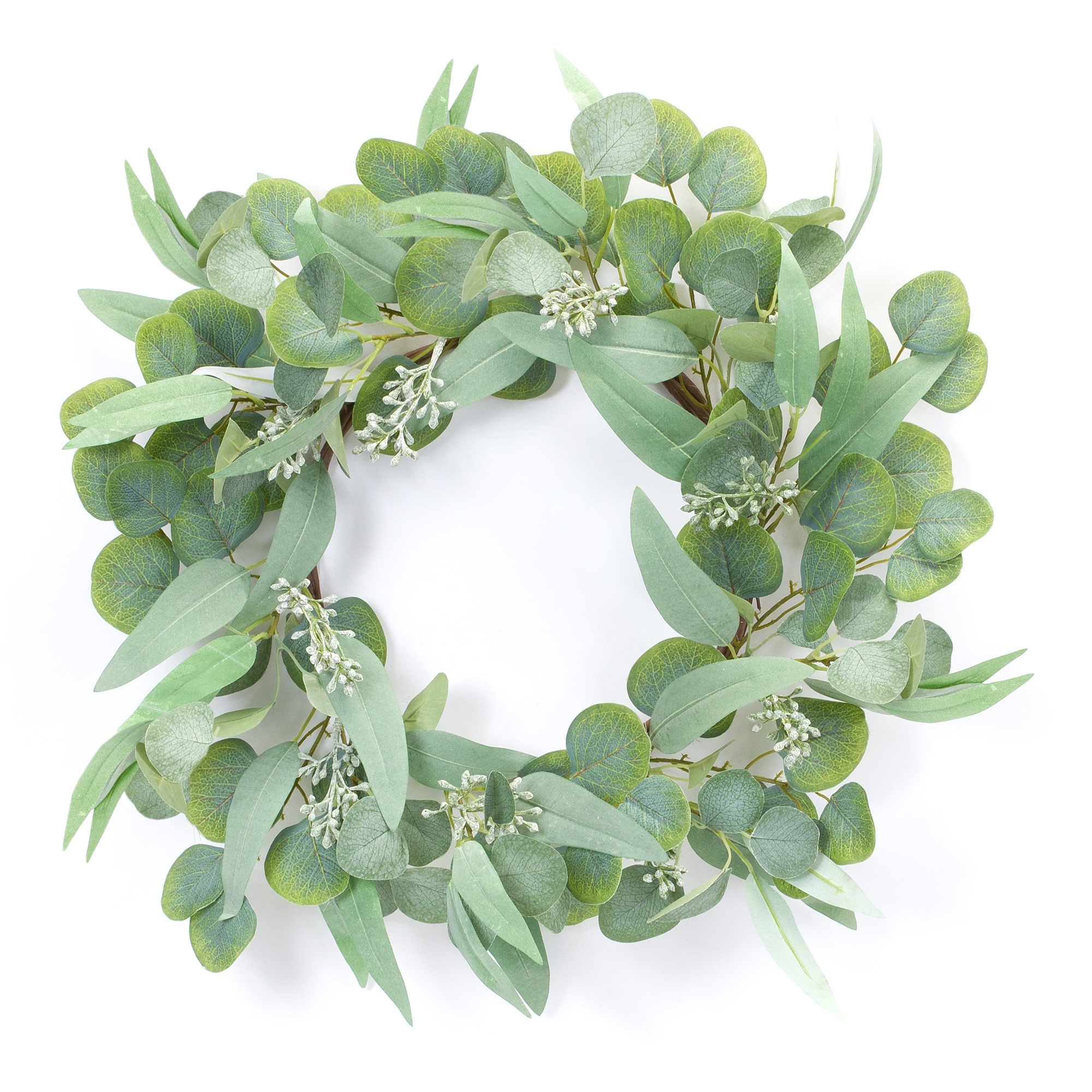 Mixed Eucalyptus Wreath 20