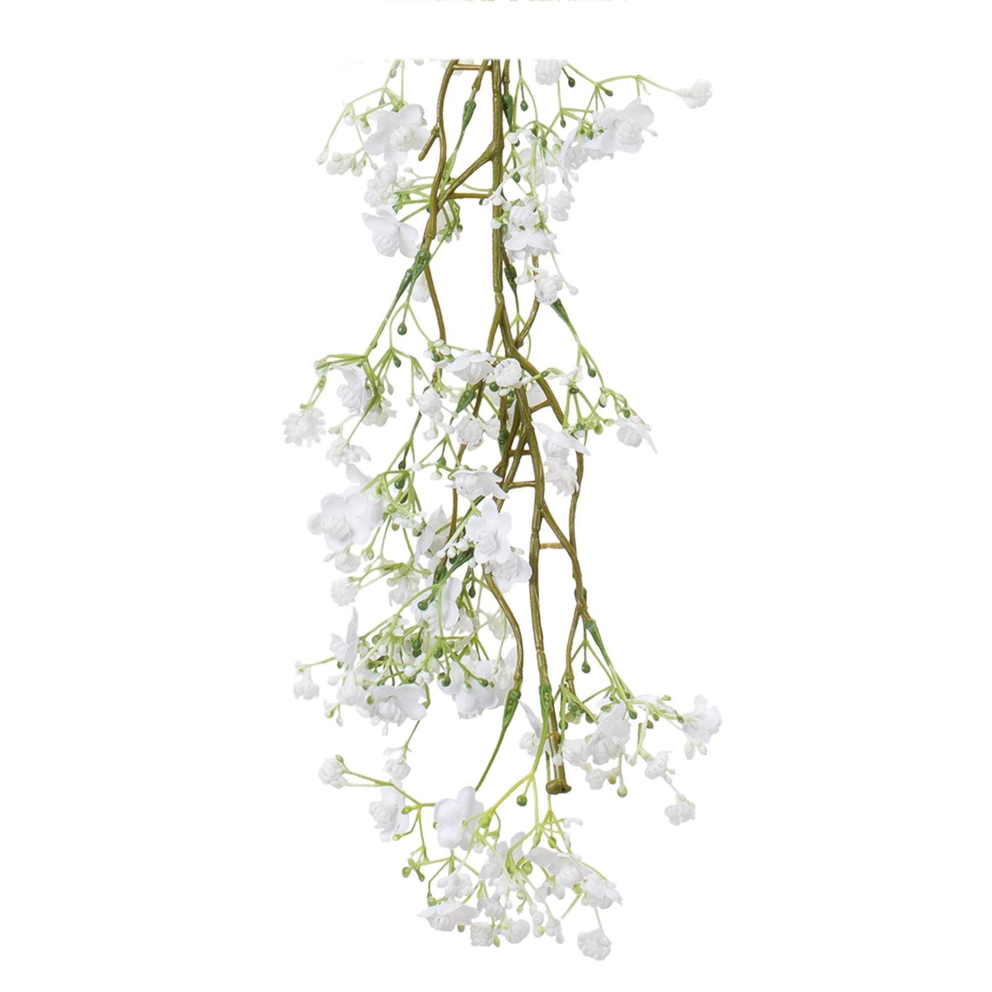 Baby's Breath Garland (Set of 2) 6'L Plastic/Polyester